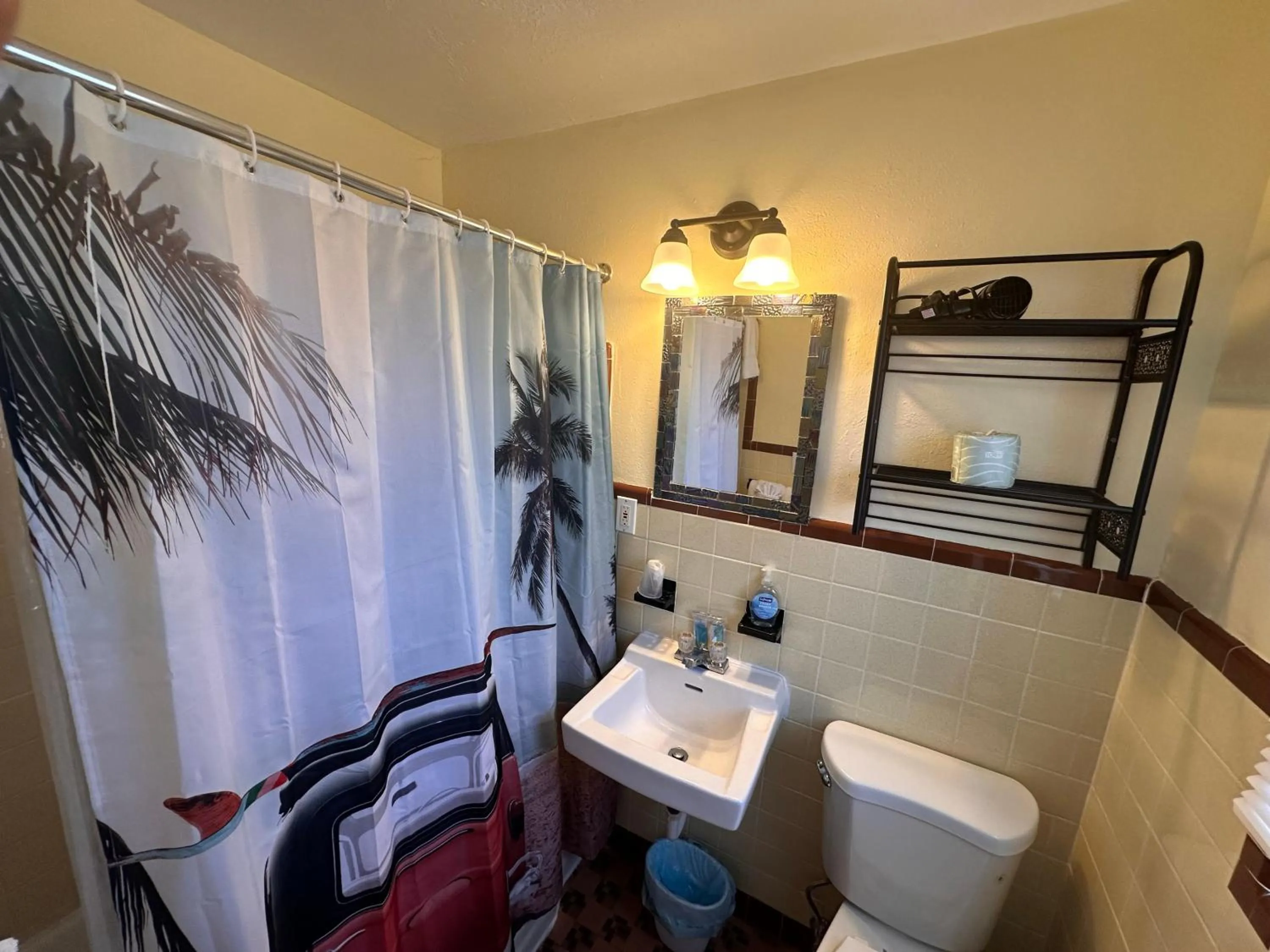 Bathroom in Malibu Resort Motel