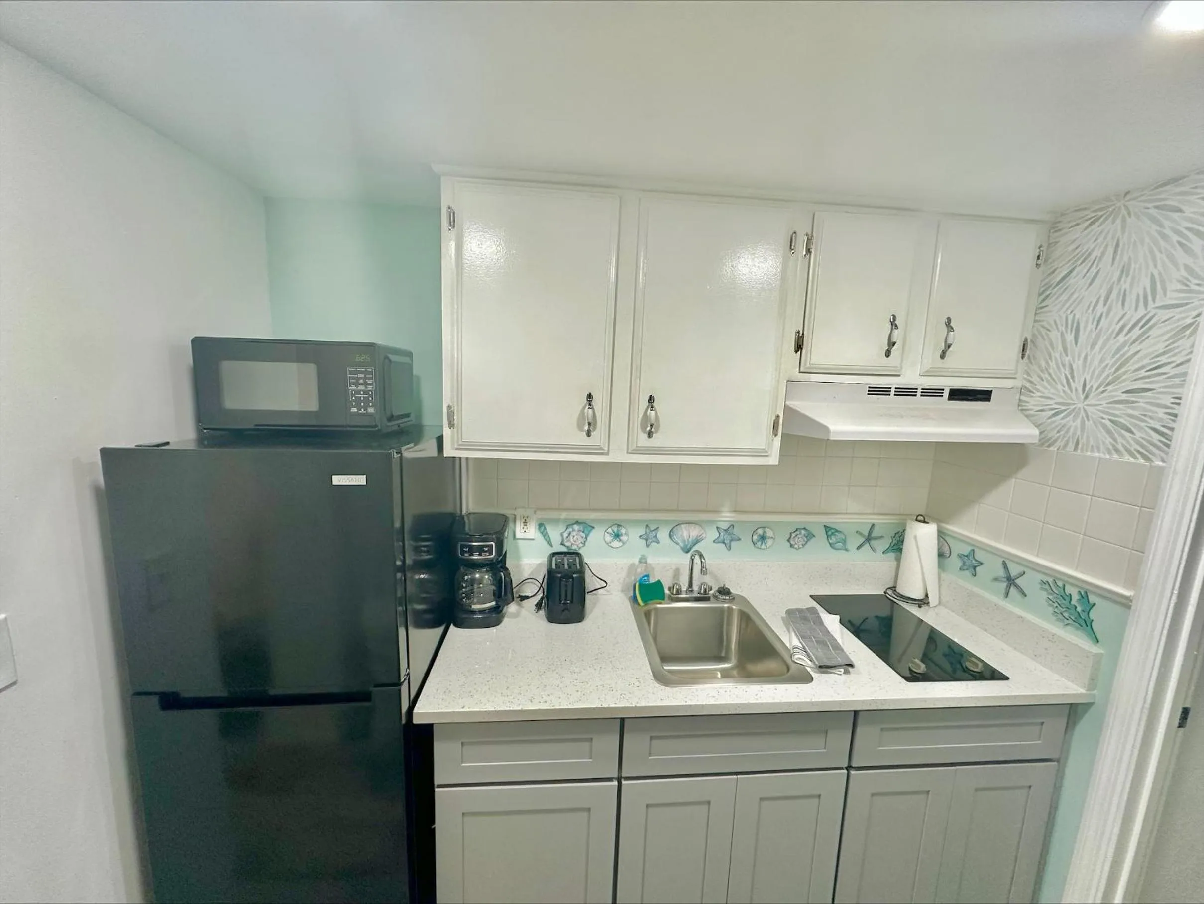 Kitchen or kitchenette in Malibu Resort Motel