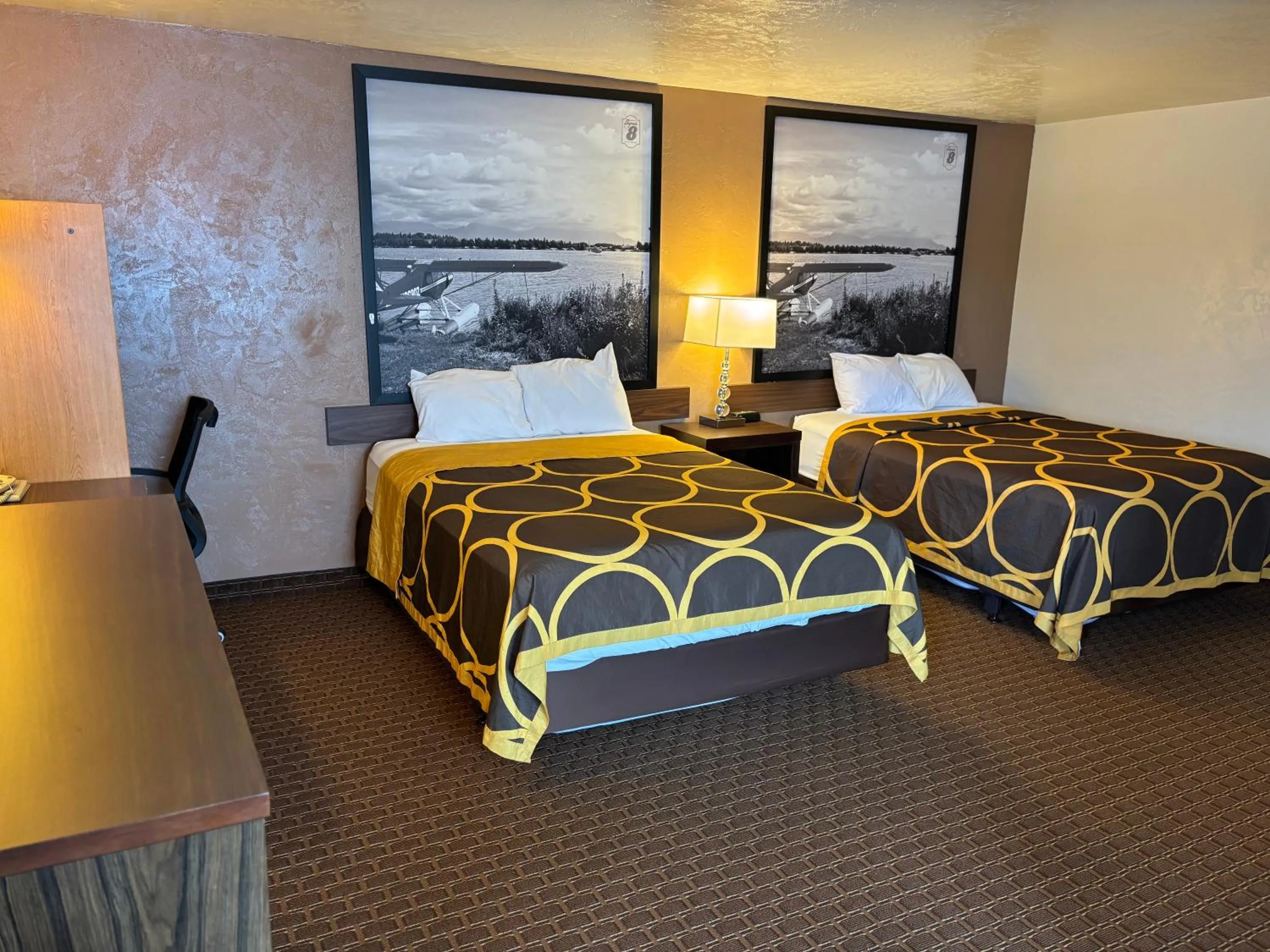 Bed in Super 8 by Wyndham Ketchikan