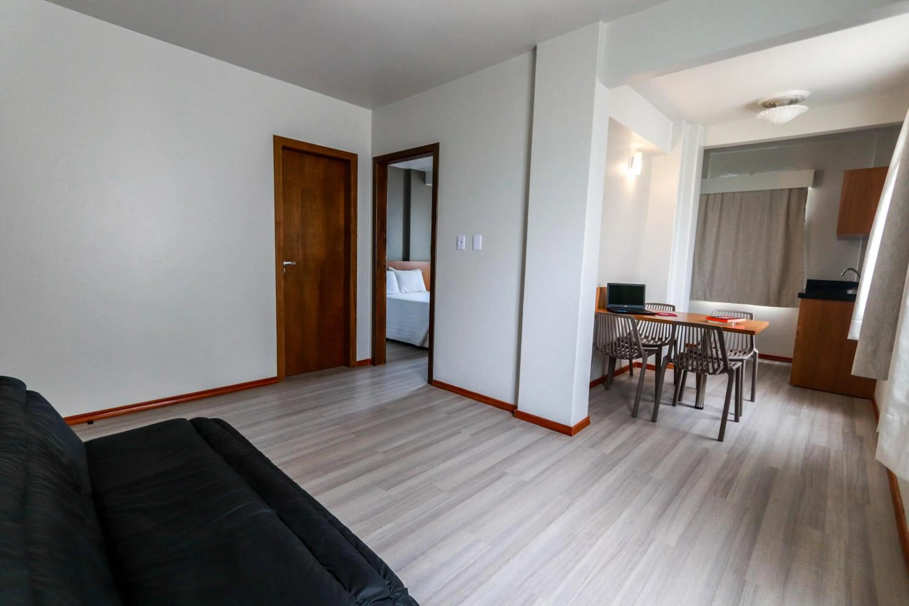 Living room in Itajaí Express Residence