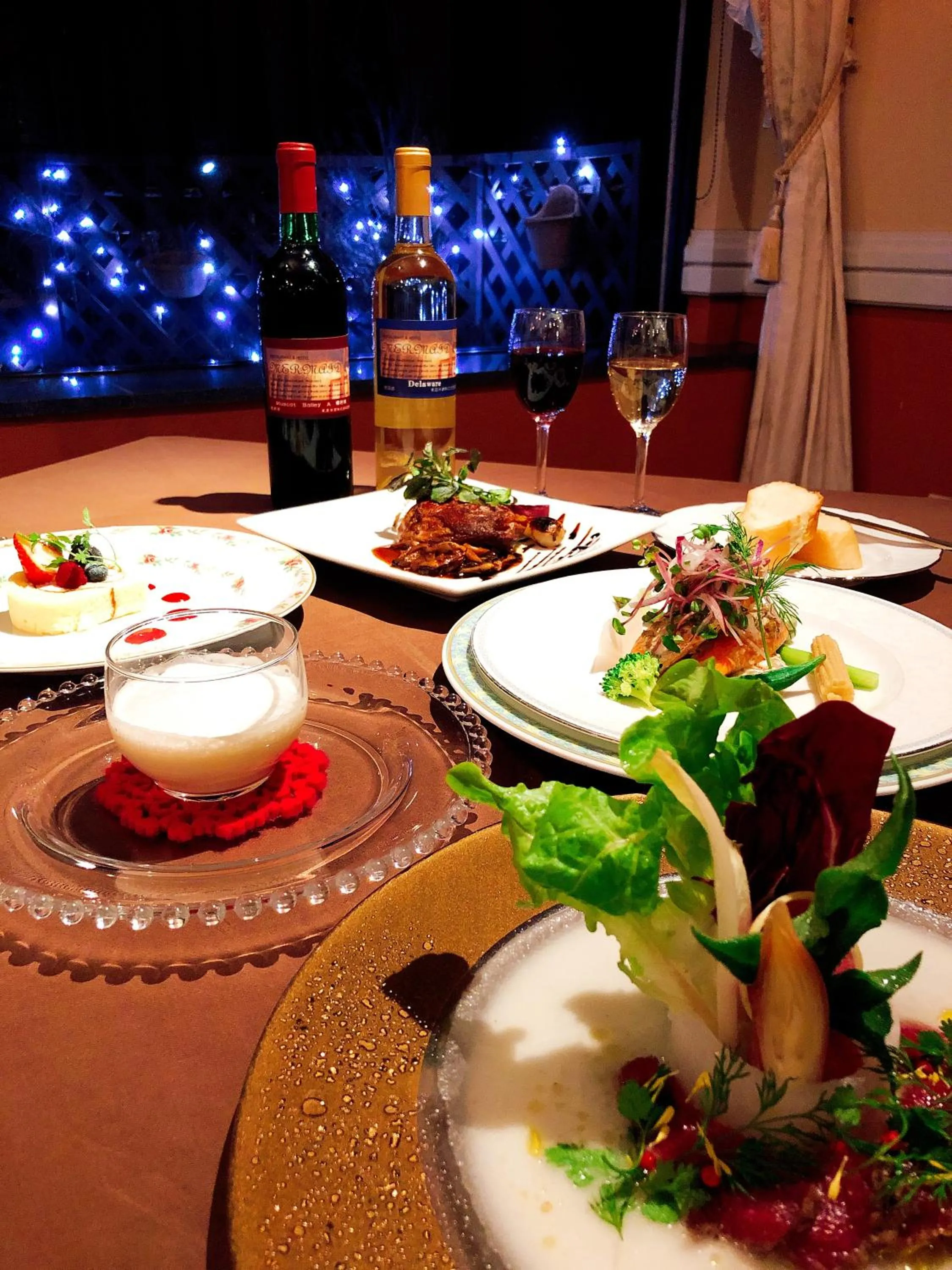 Food in Auberge Mermaid