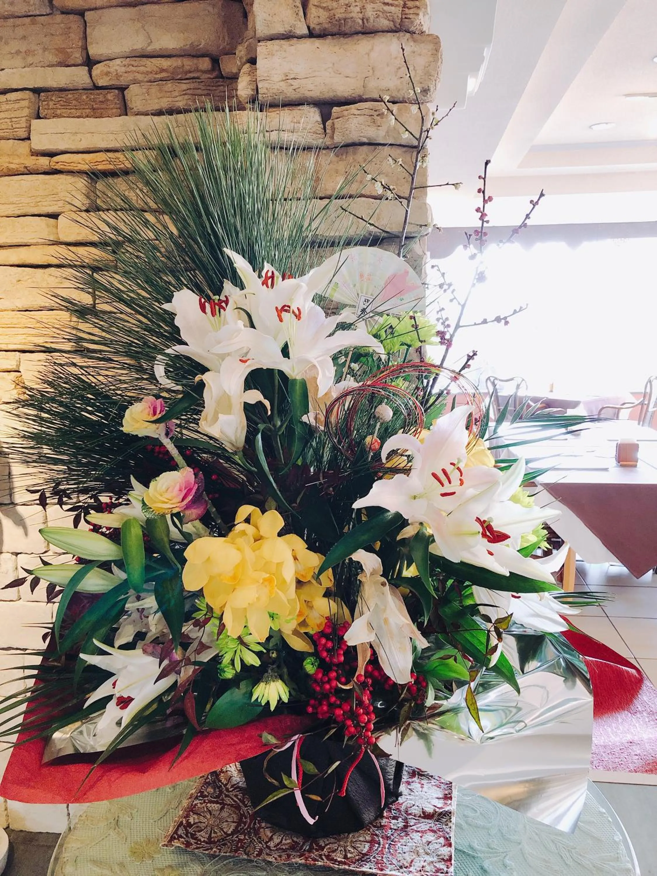 Decorative detail in Auberge Mermaid