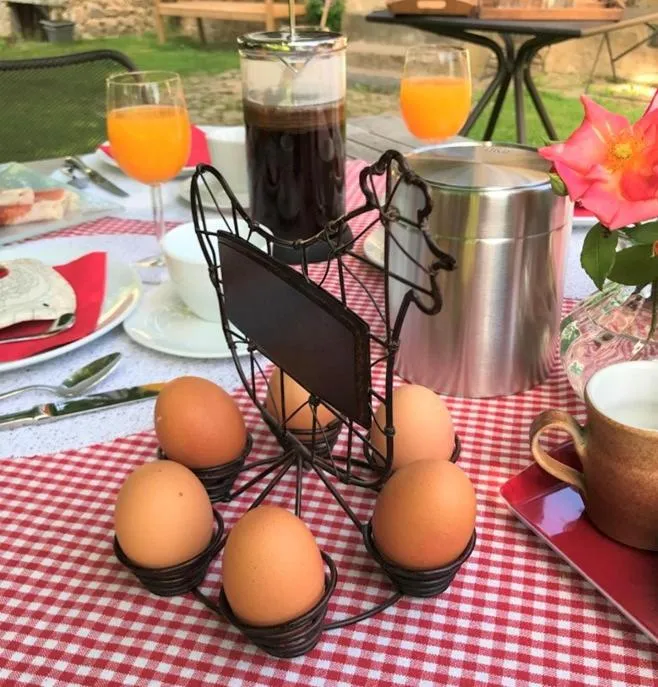 Food in B&B Les Tranchées