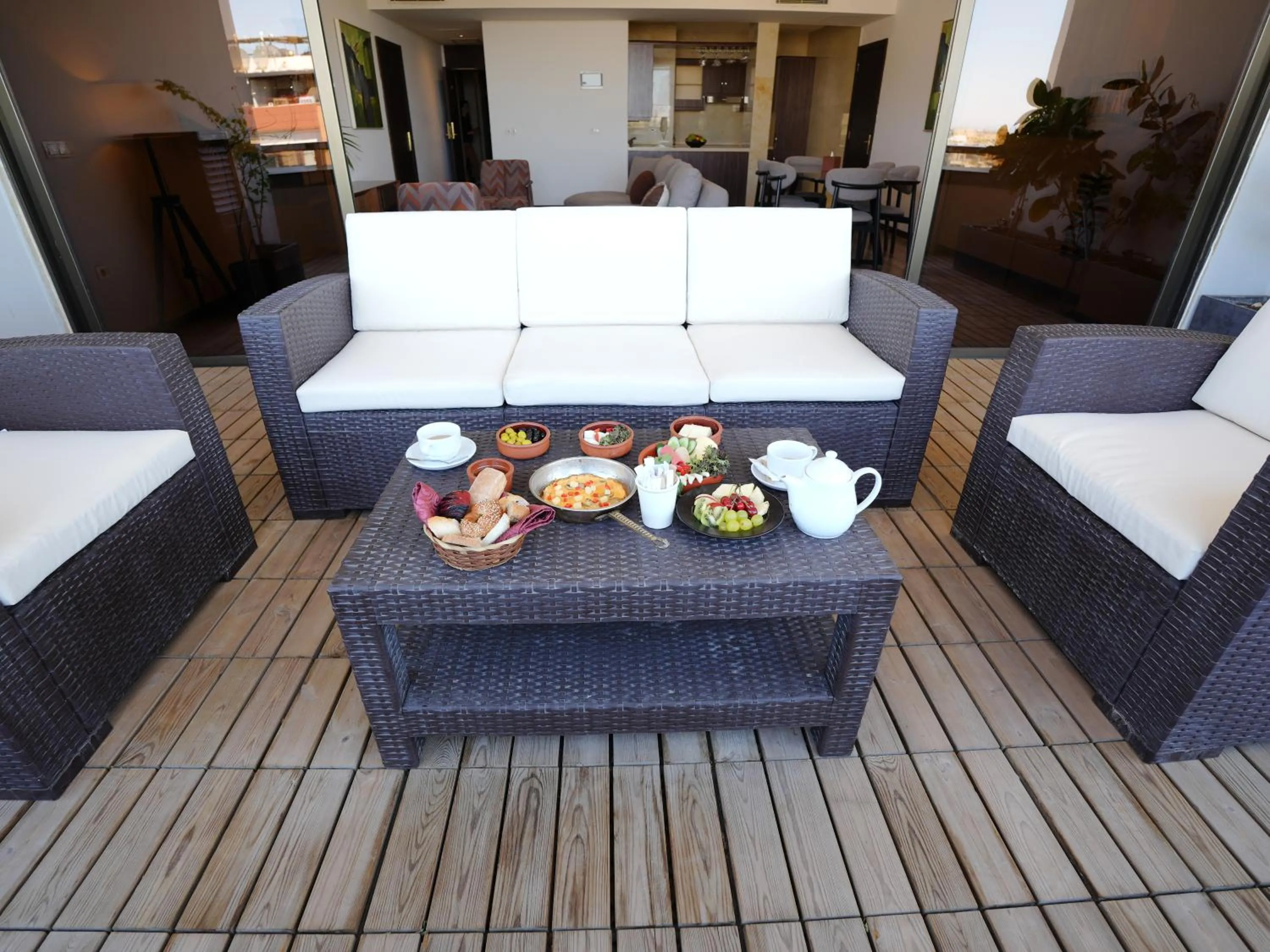 Balcony/Terrace in Canyon Hotel Erbil