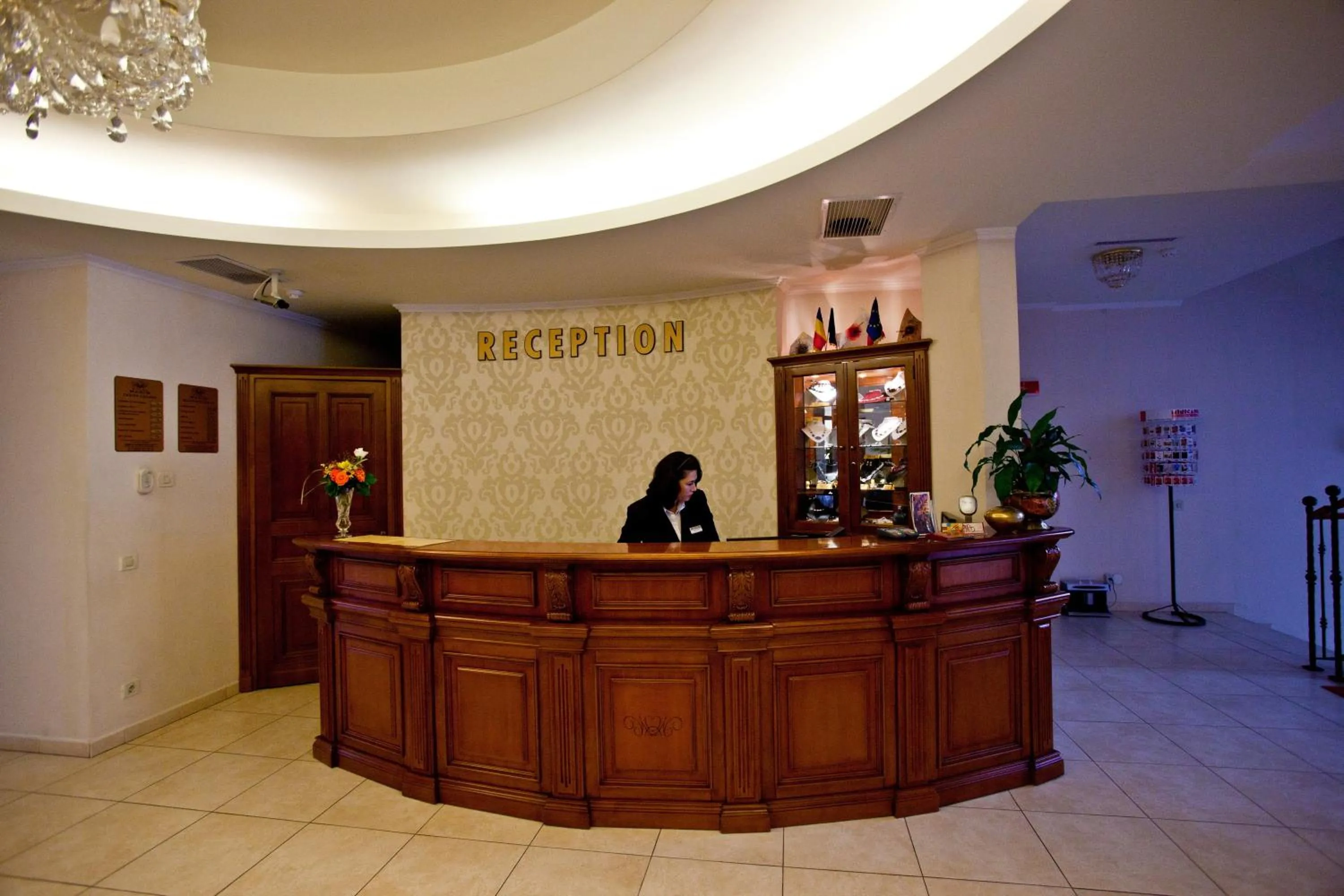 Lobby or reception in Hotel Maxim
