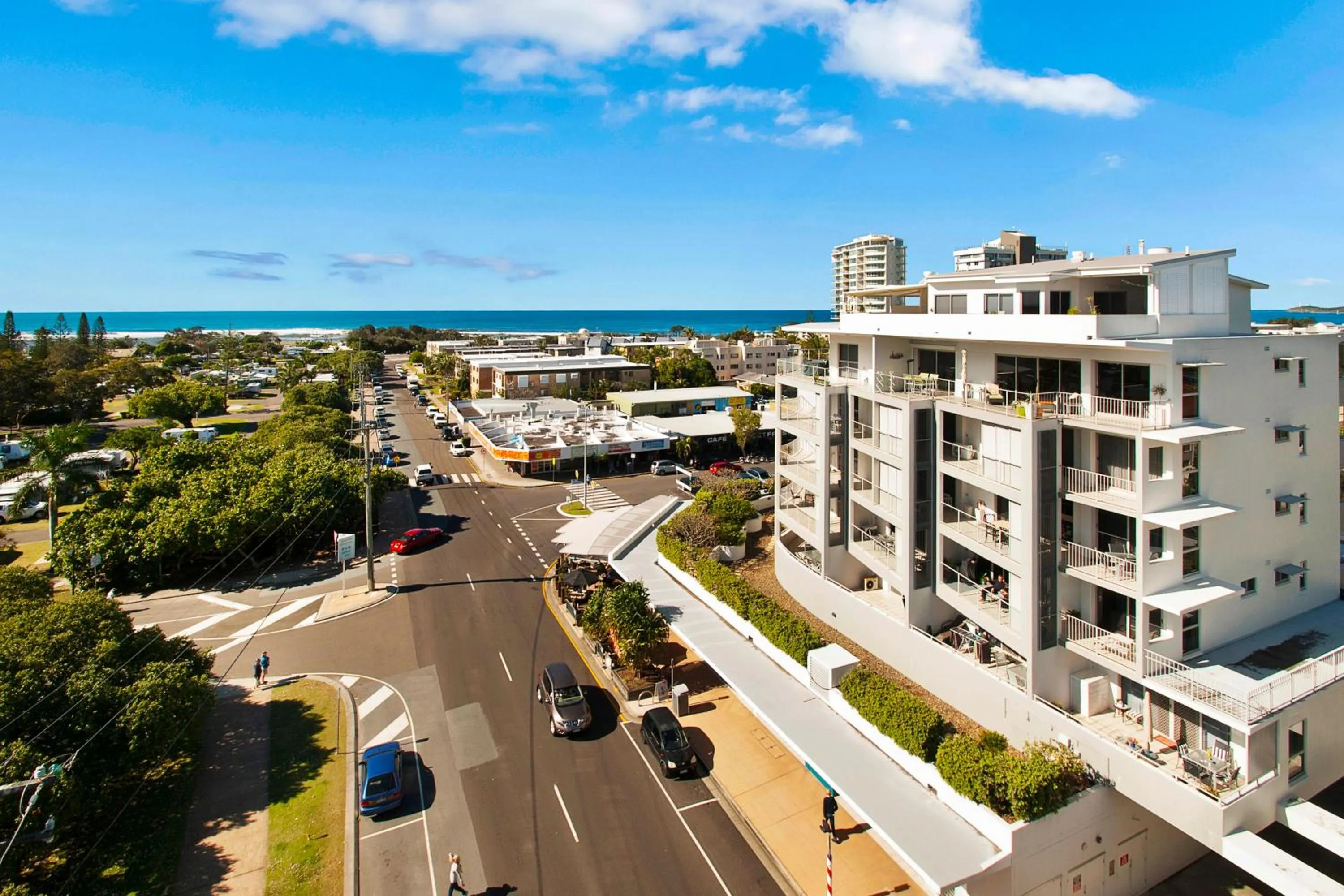 Bird's eye view in Rovera Apartments