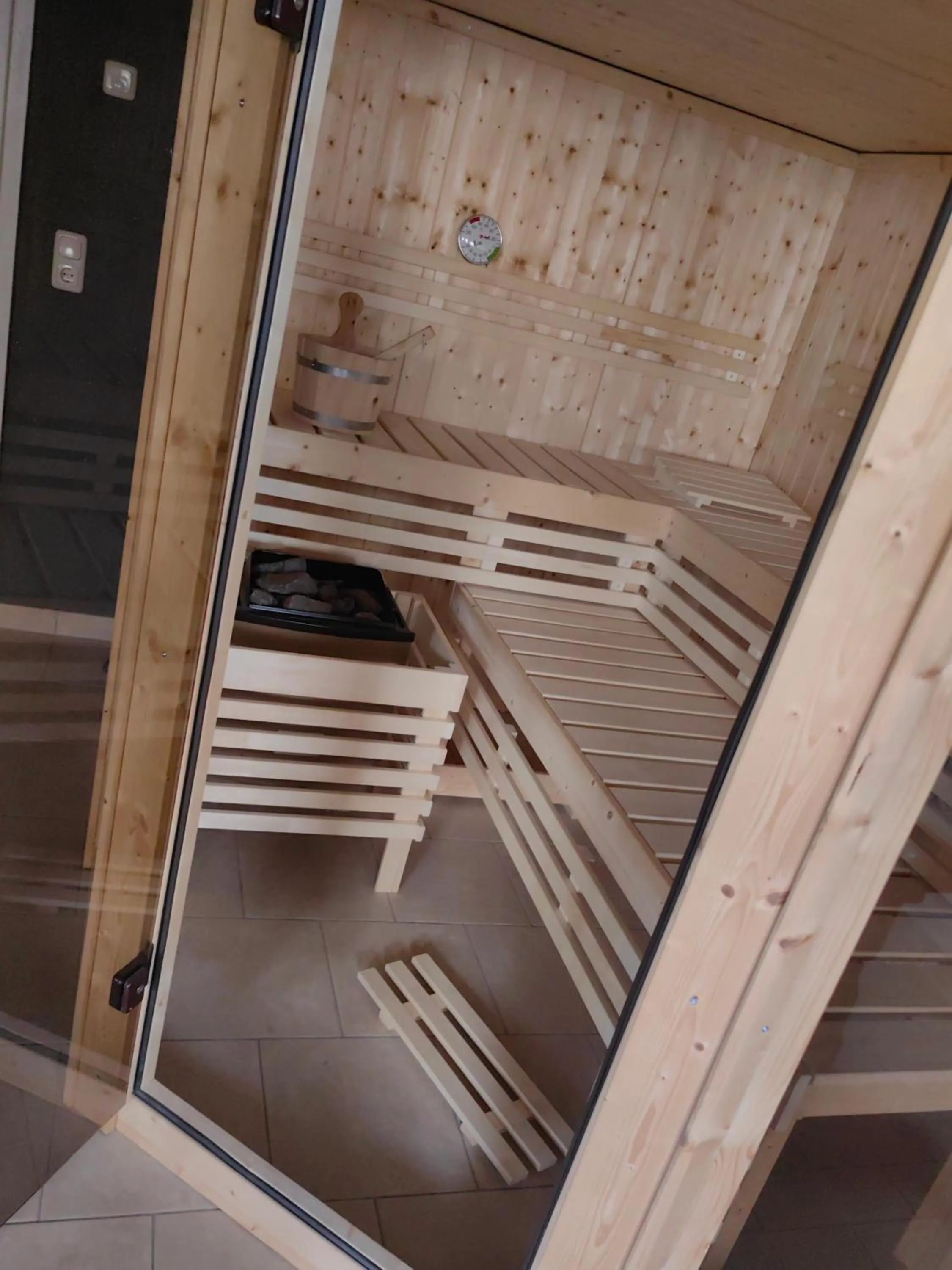 Sauna in Landhotel Kreien