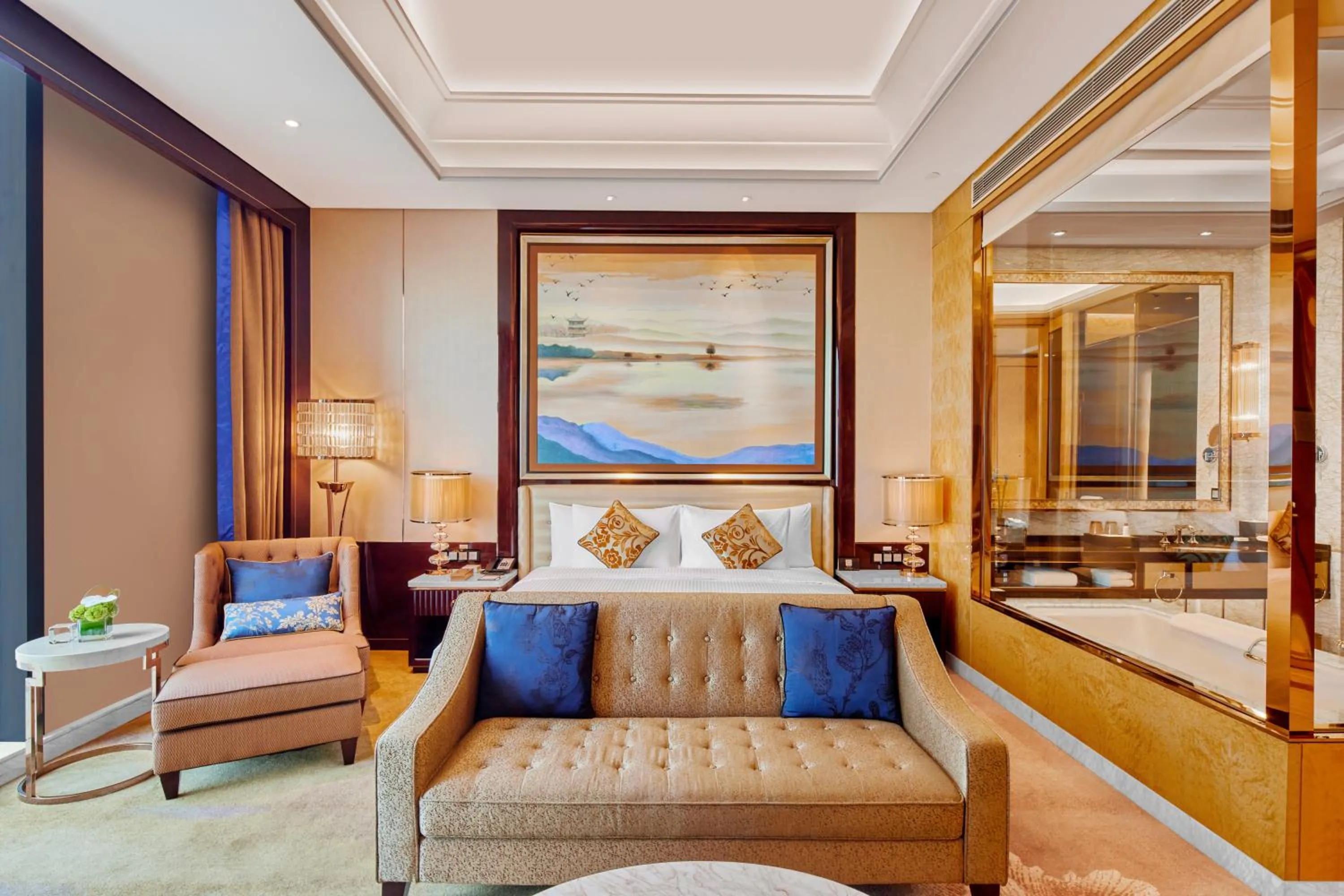 Bedroom in Wanda Vista Changsha