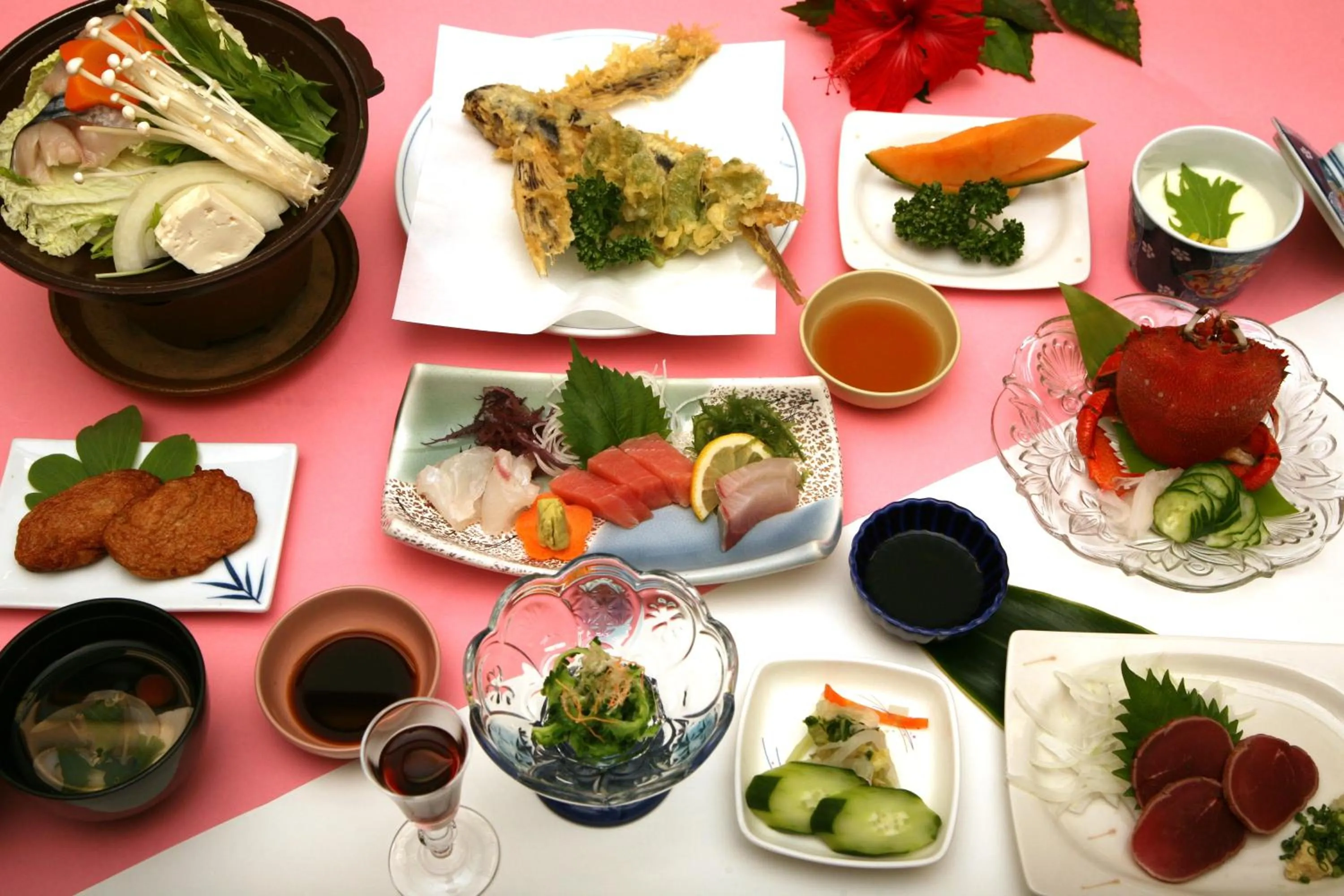 Food in Yakushima Green Hotel