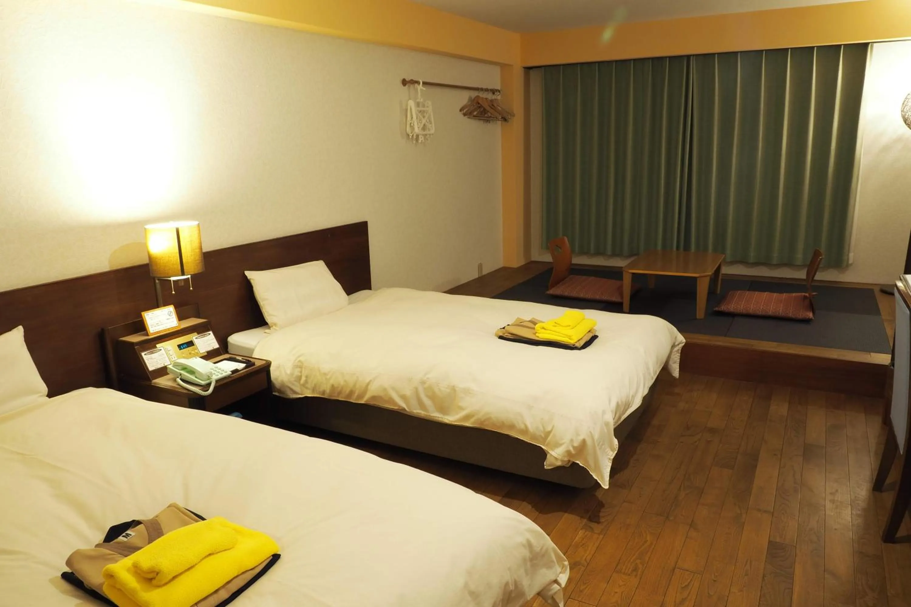 Bedroom, Bed in Yakushima Green Hotel