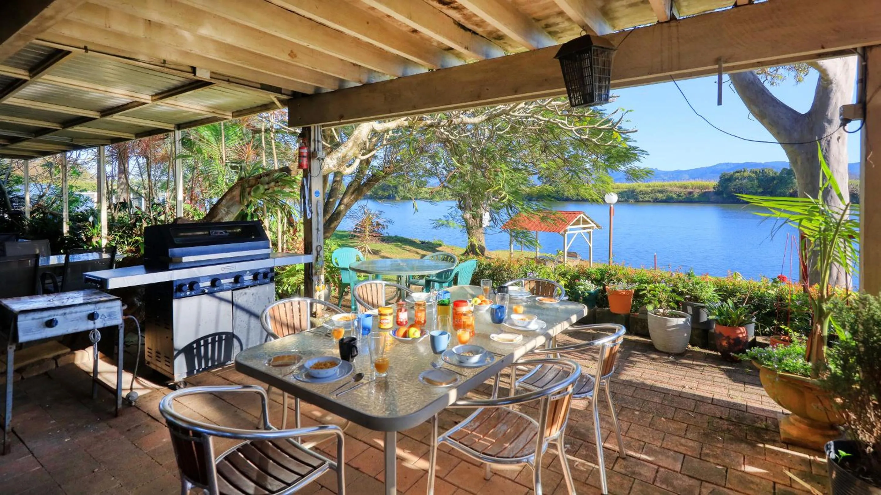 Balcony/Terrace in Tweed River Motel