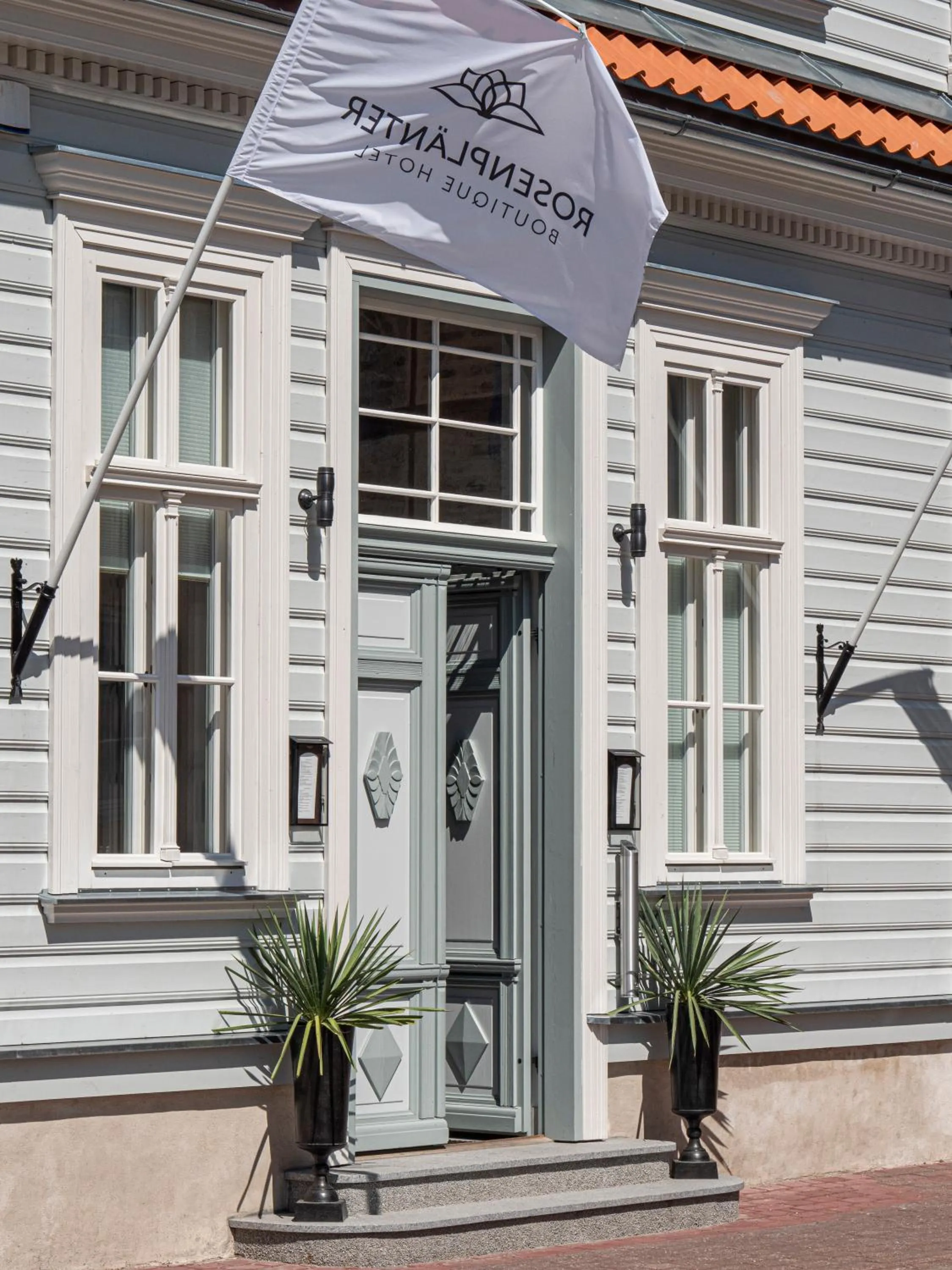 Property building in Boutique Hotel Rosenplänter