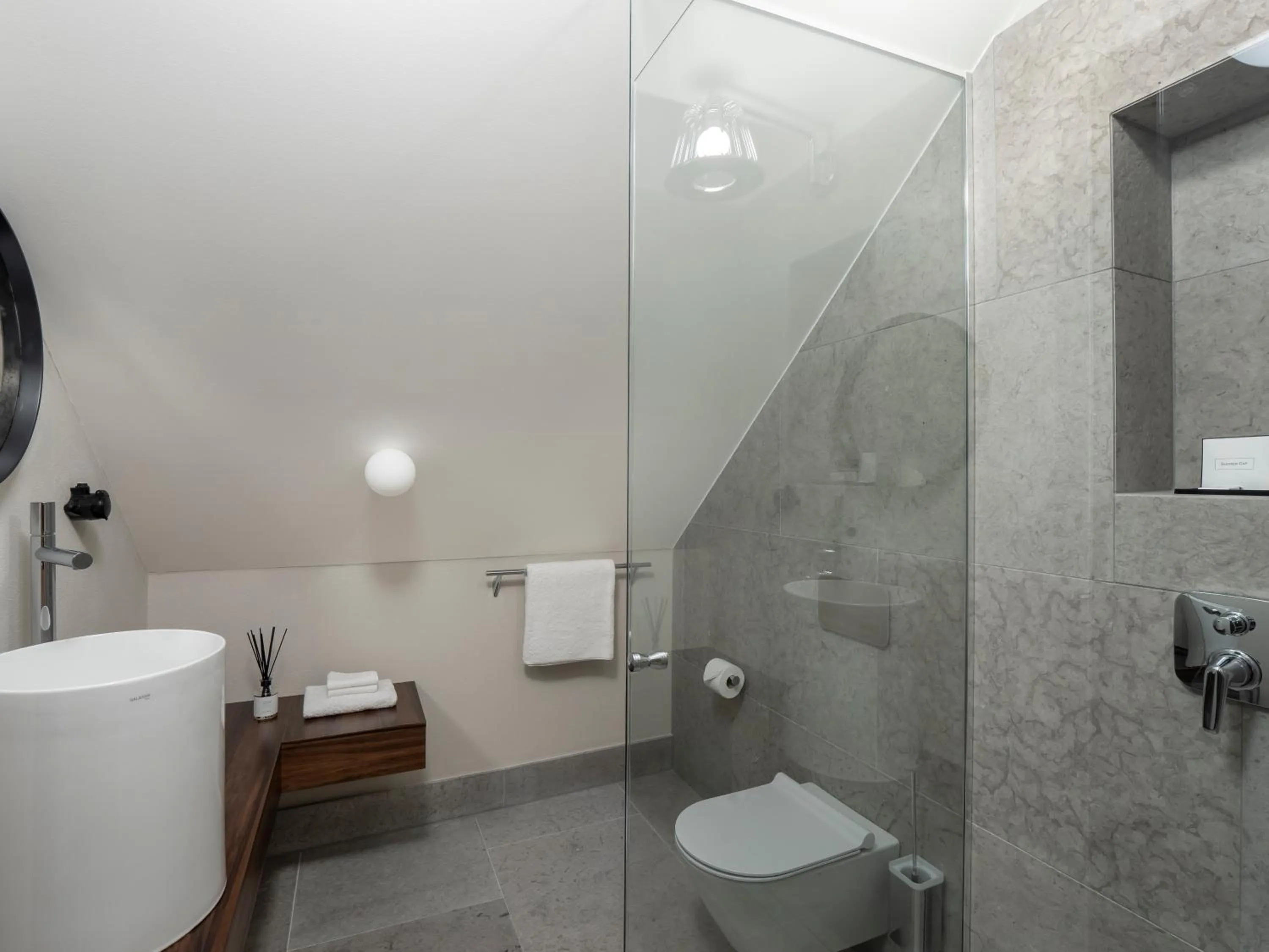 Toilet in Boutique Hotel Rosenplänter