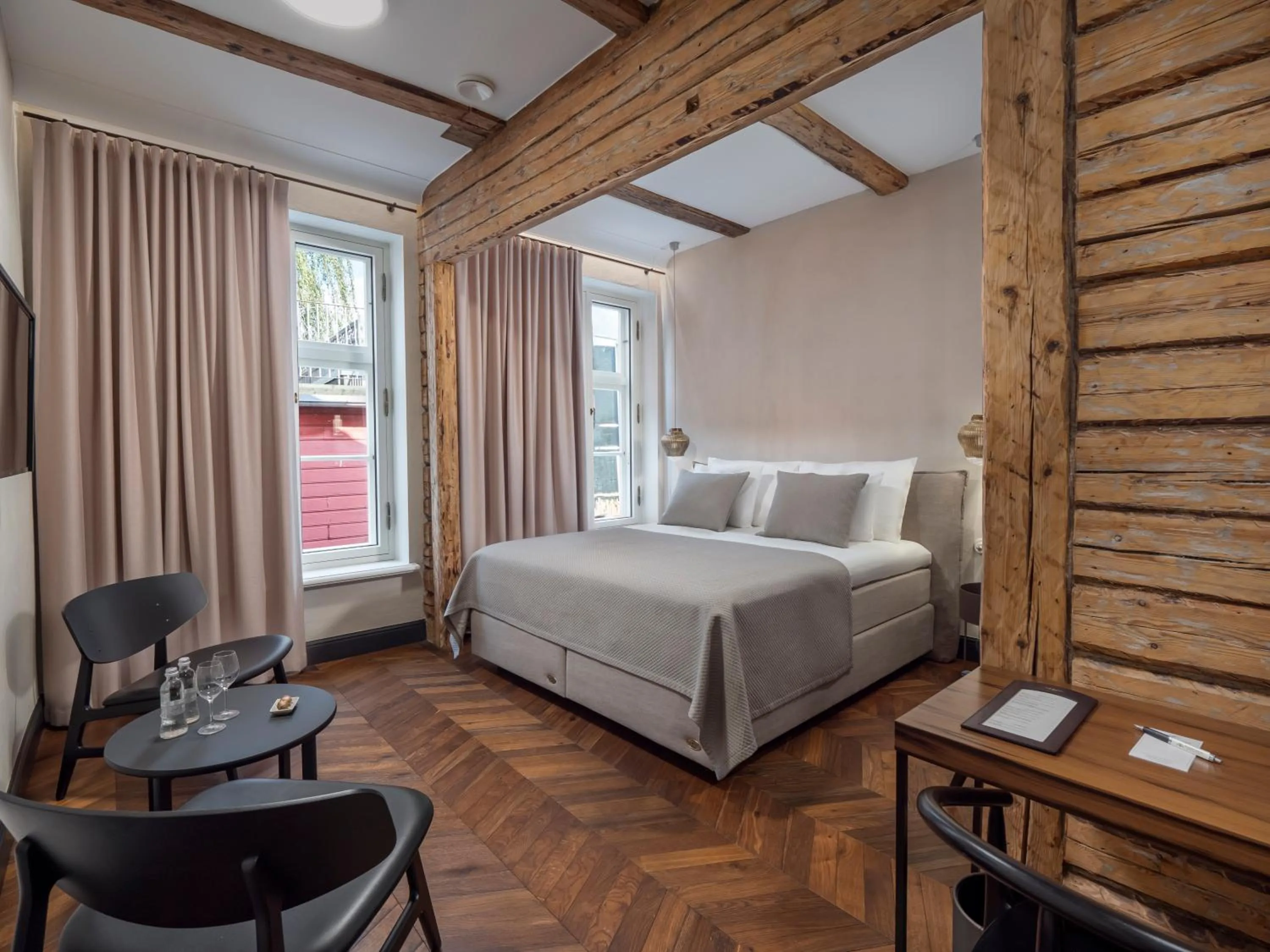 Photo of the whole room, Bed in Boutique Hotel Rosenplänter