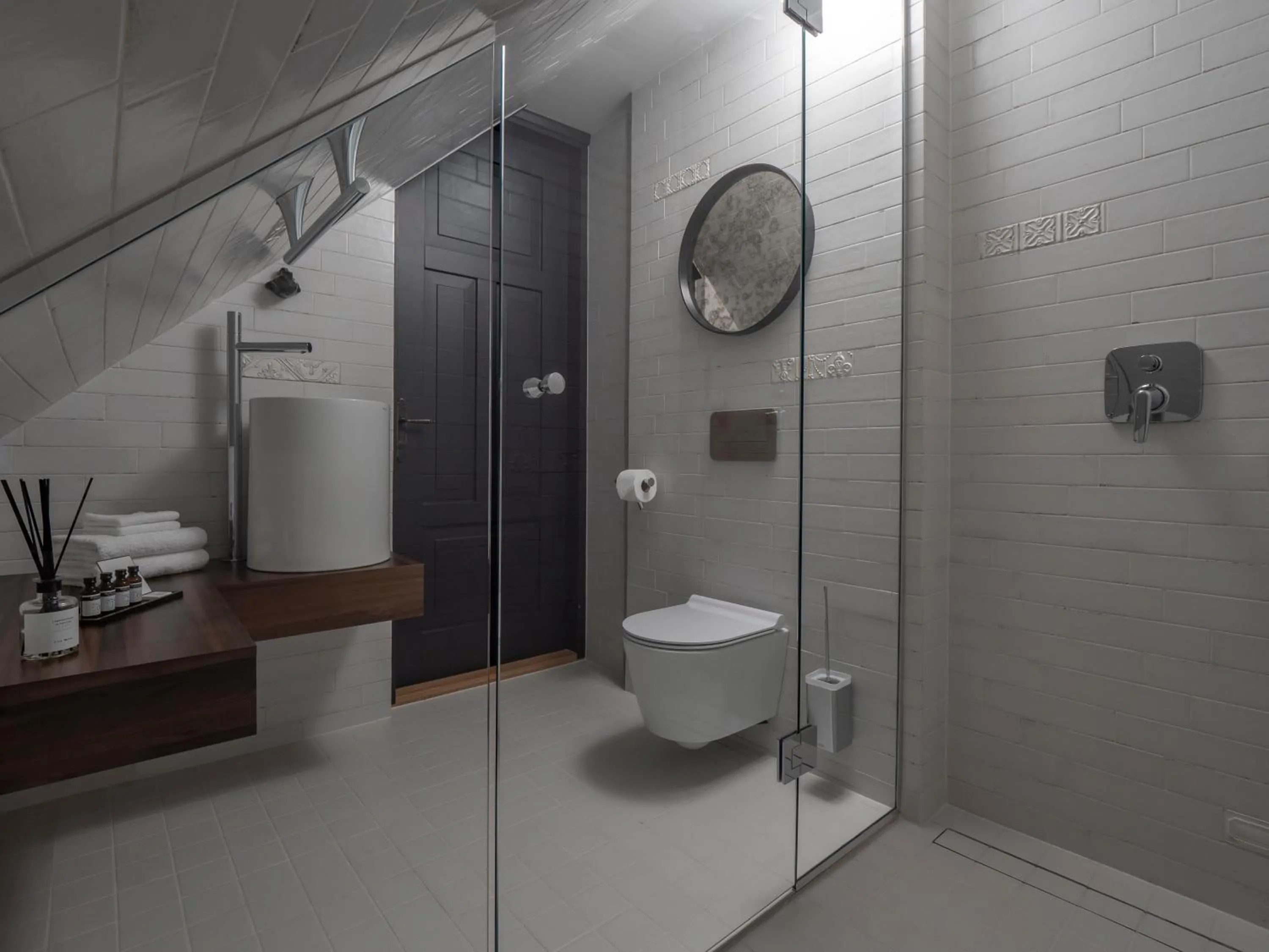 Shower in Boutique Hotel Rosenplänter