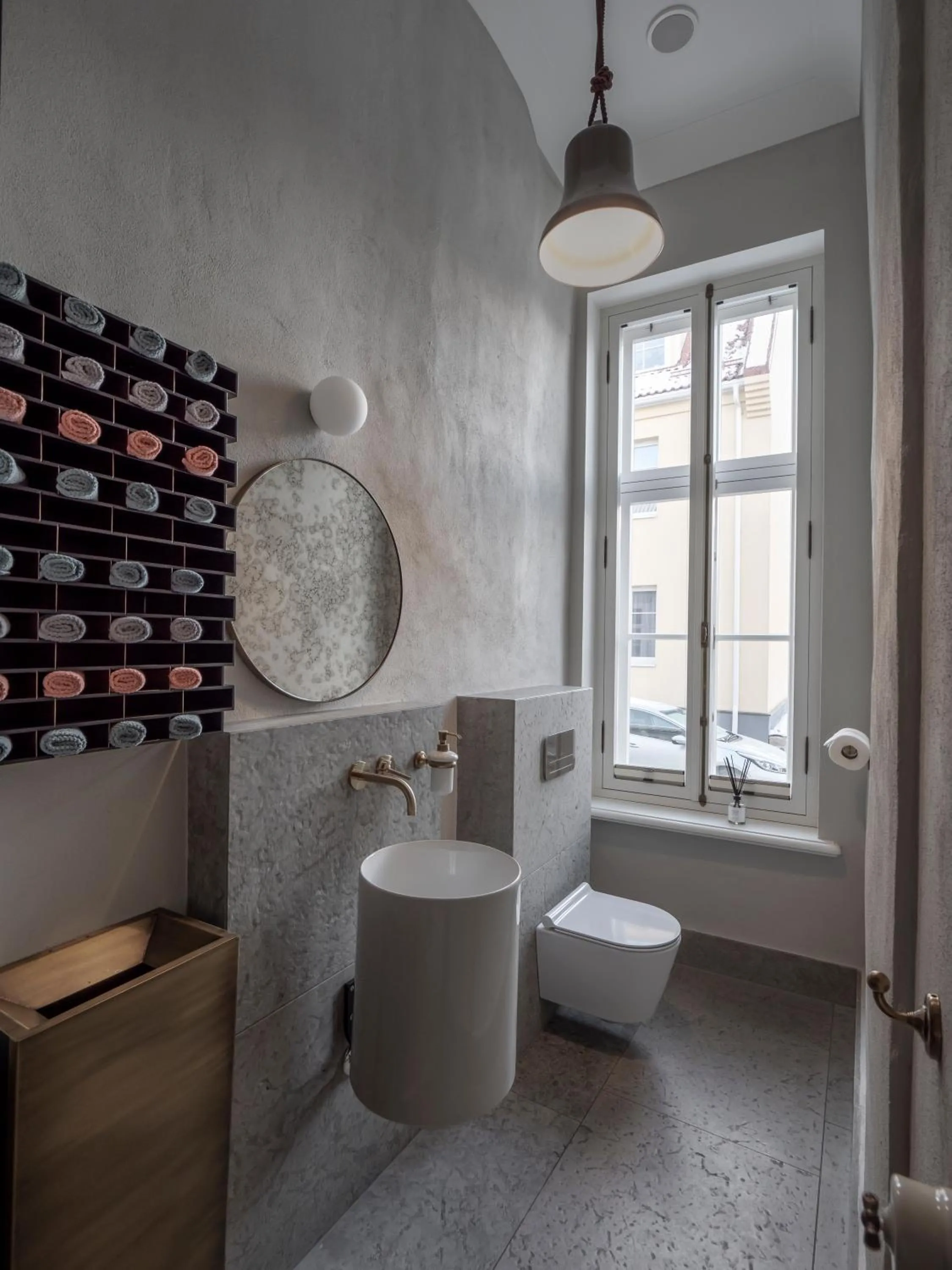 Toilet in Boutique Hotel Rosenplänter