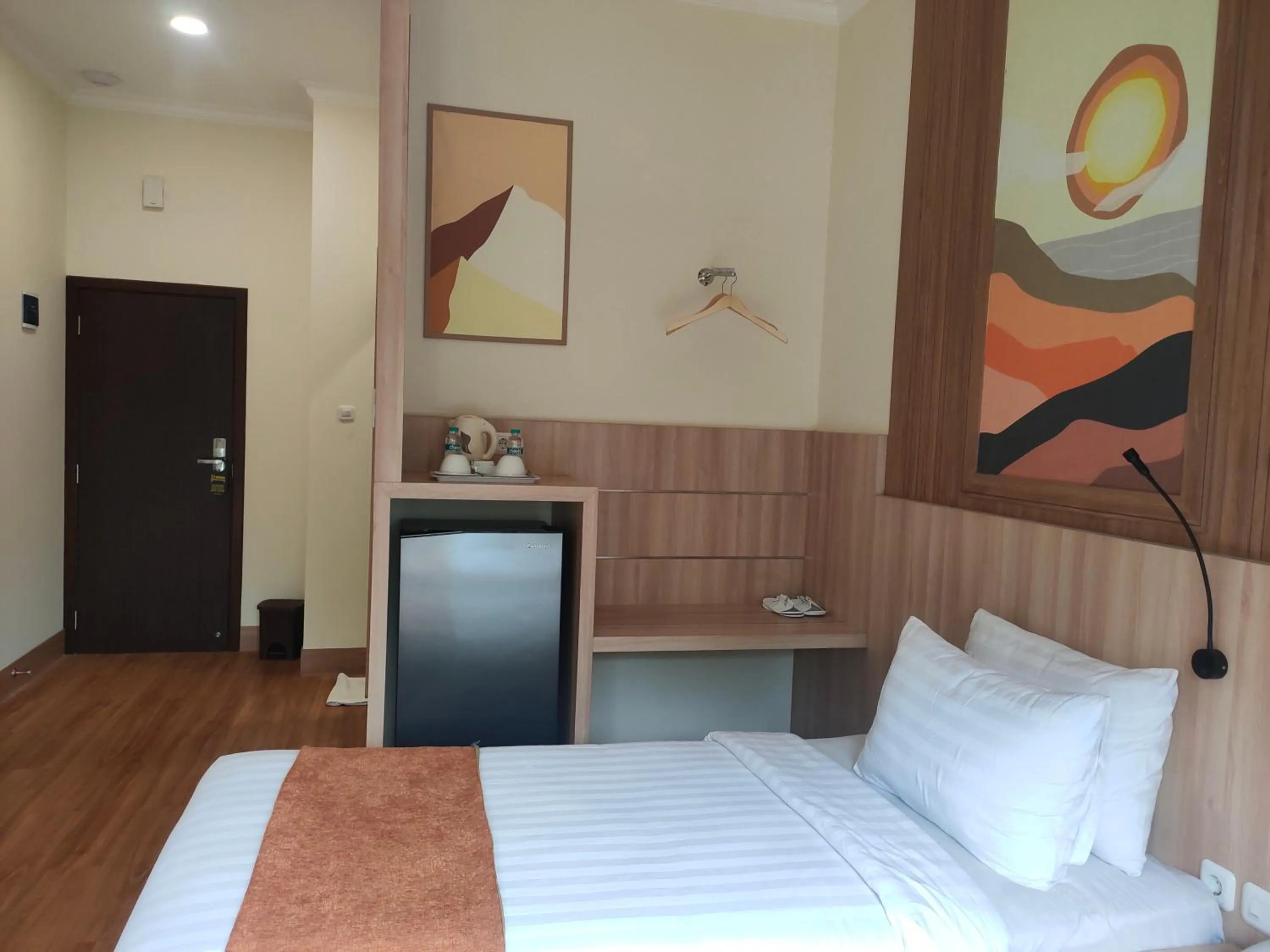 Bed in D'Bamboo Suites