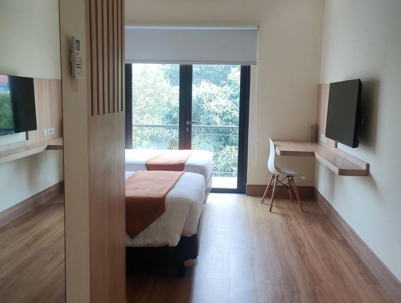 Bed in D'Bamboo Suites