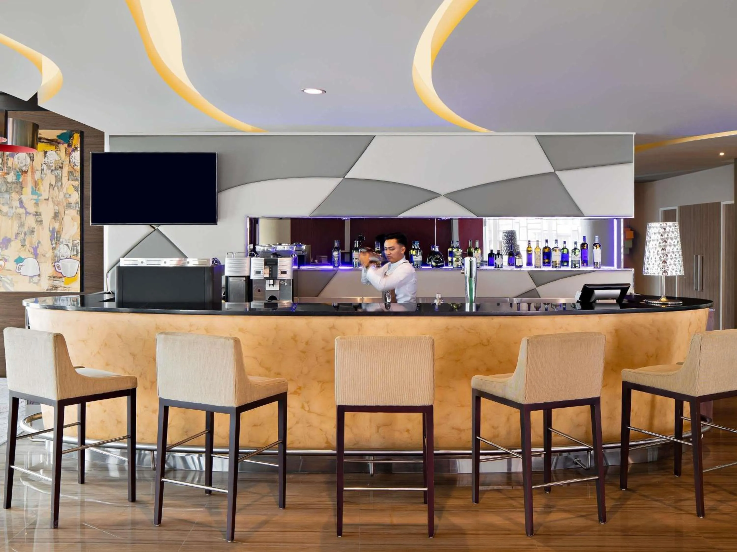 Lounge or bar in Novotel Jakarta Gajah Mada