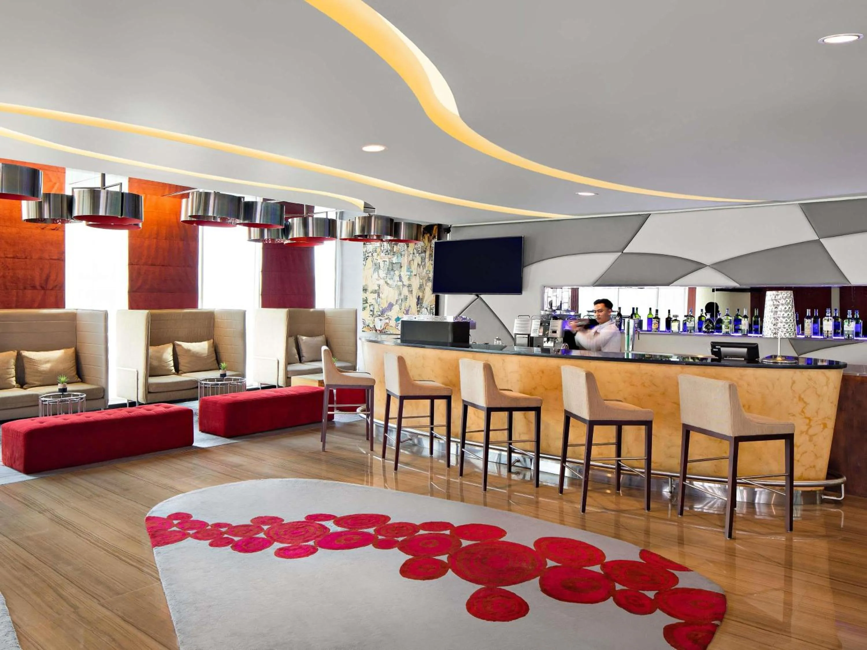 Lounge or bar in Novotel Jakarta Gajah Mada