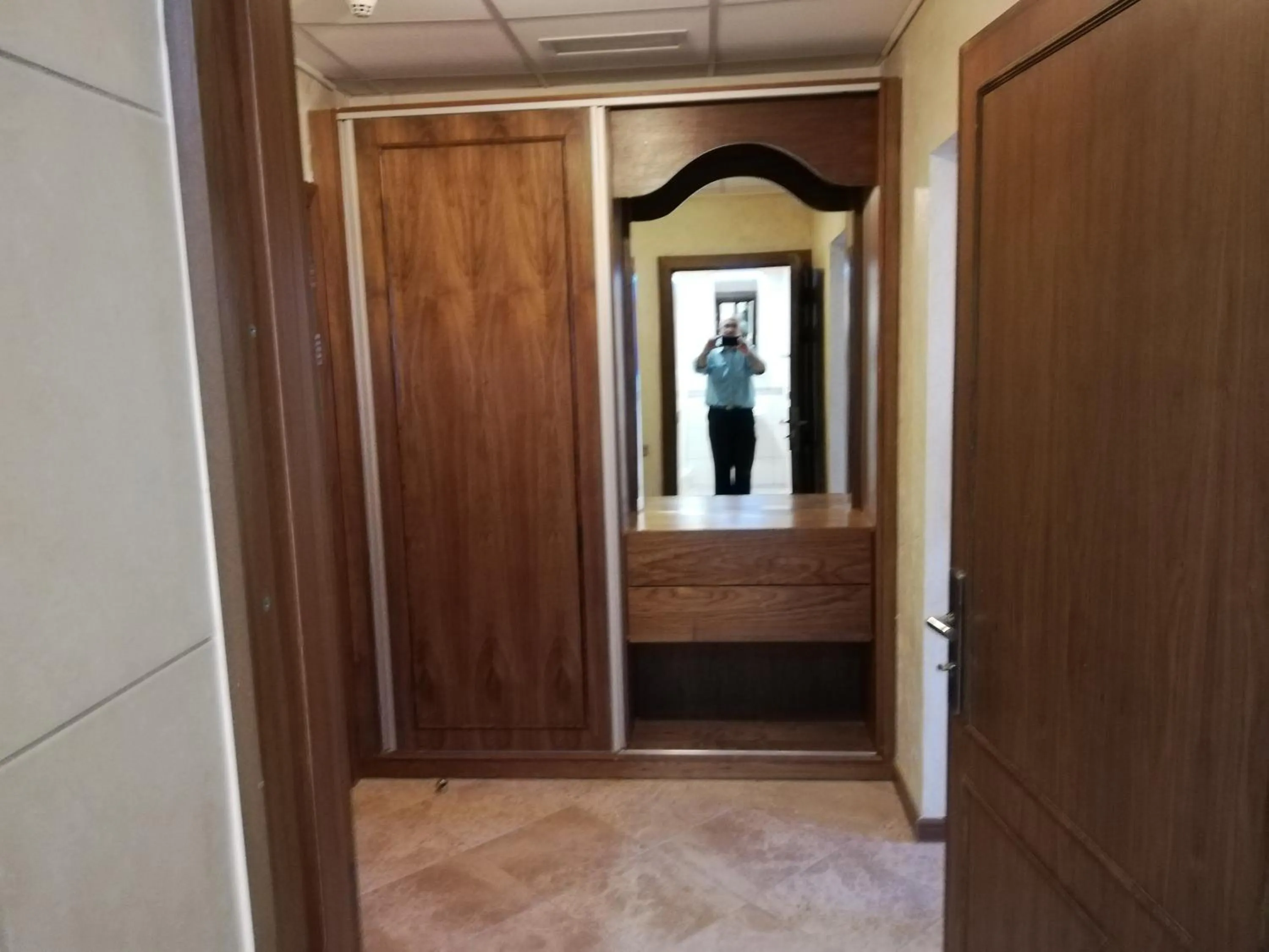 Bedroom in Russian Pilgrim Residence
