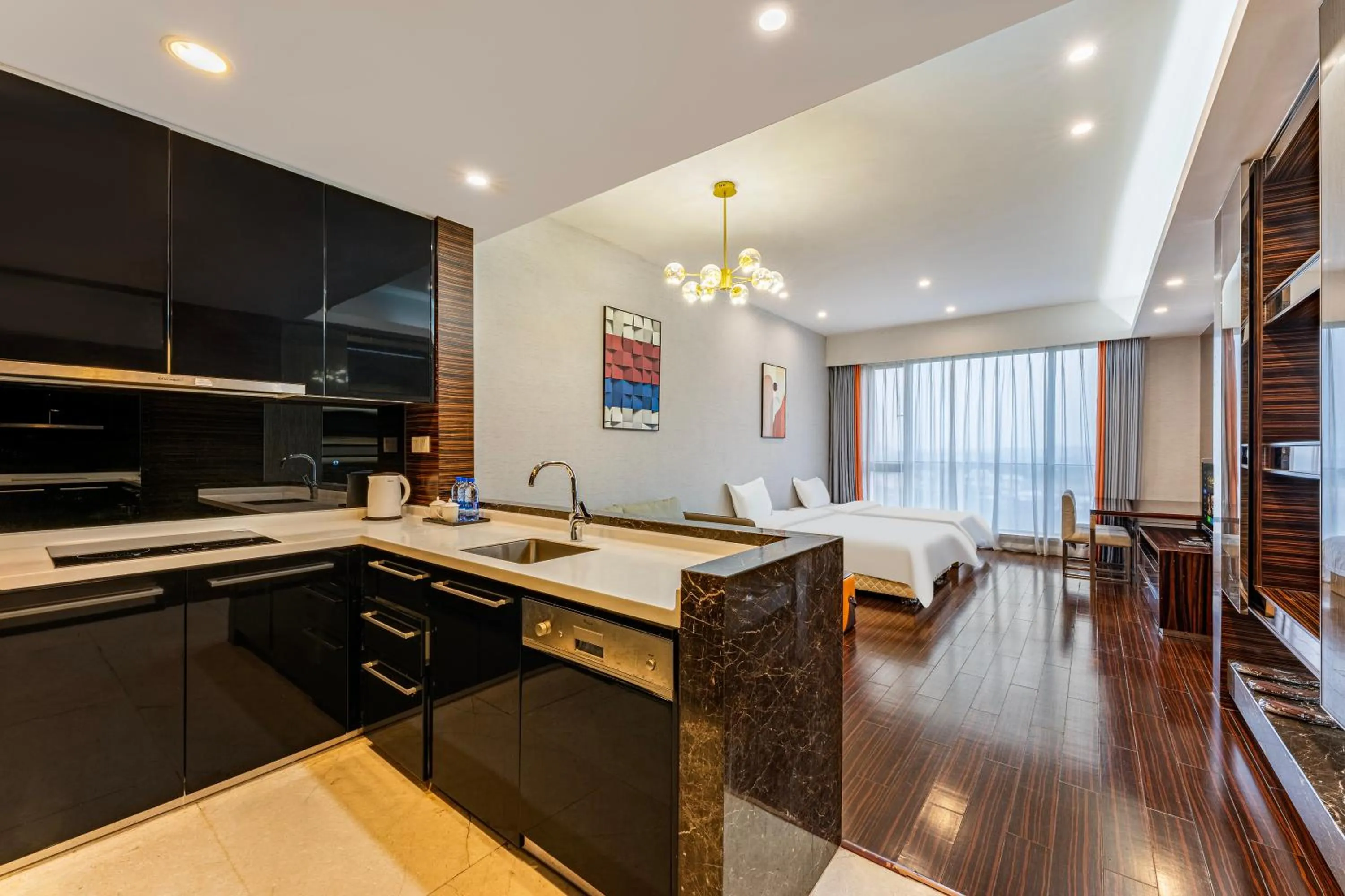 Photo of the whole room in eStay Residence·Poly World Trade Center Guangzhou