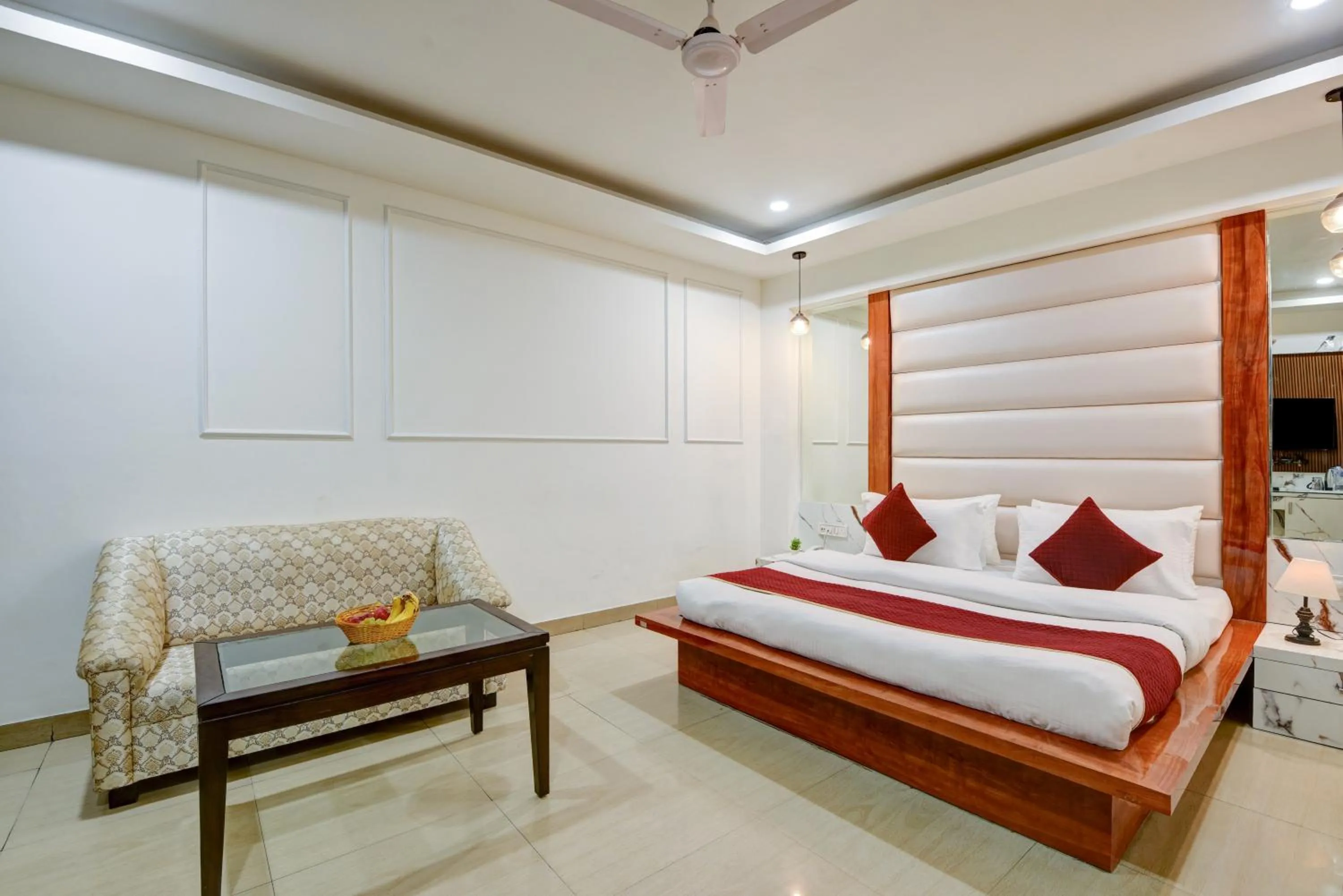 Bed in Hotel Krishna Deluxe-By RCG Hotels