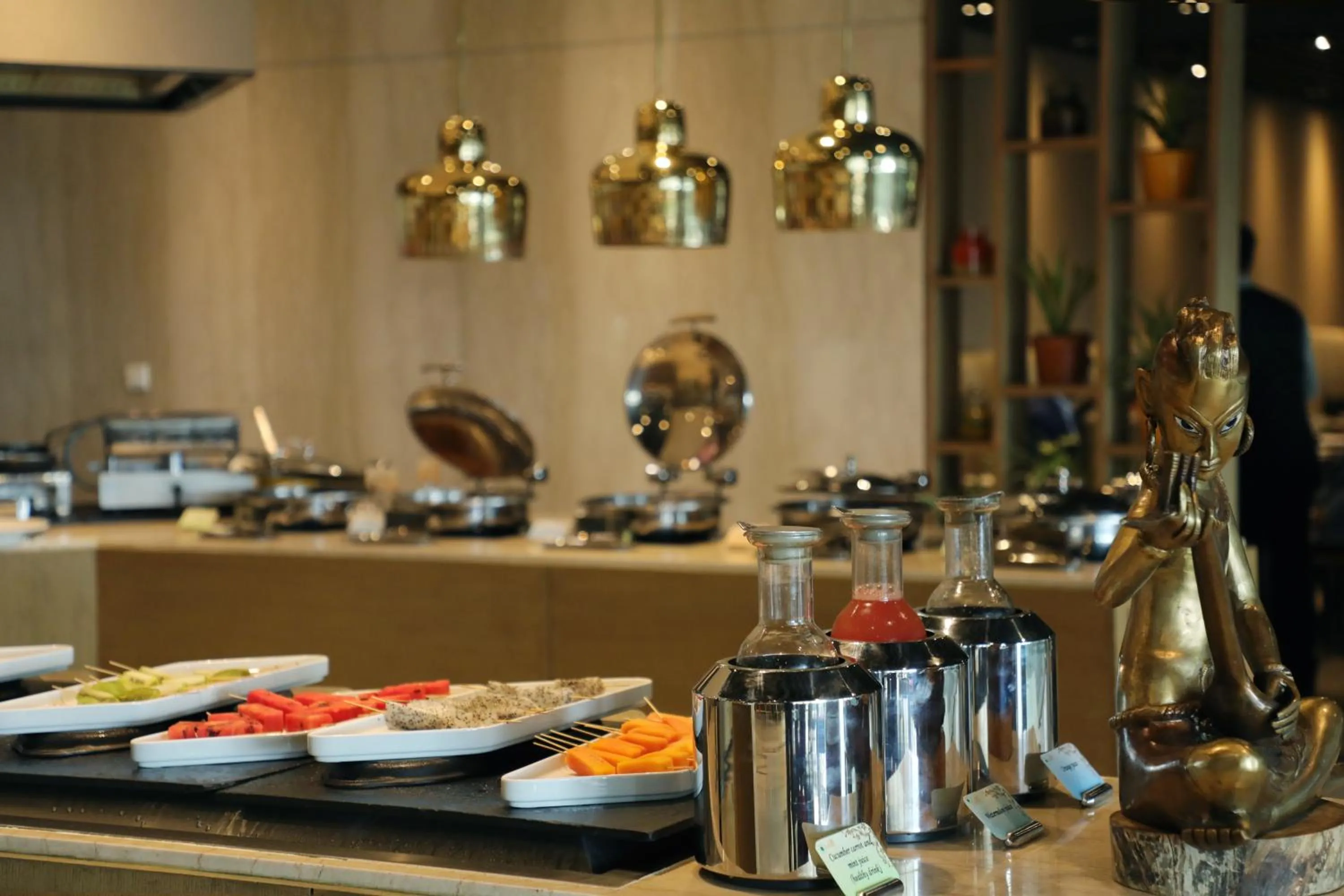 Breakfast in The Leela Ambience Convention Hotel Delhi