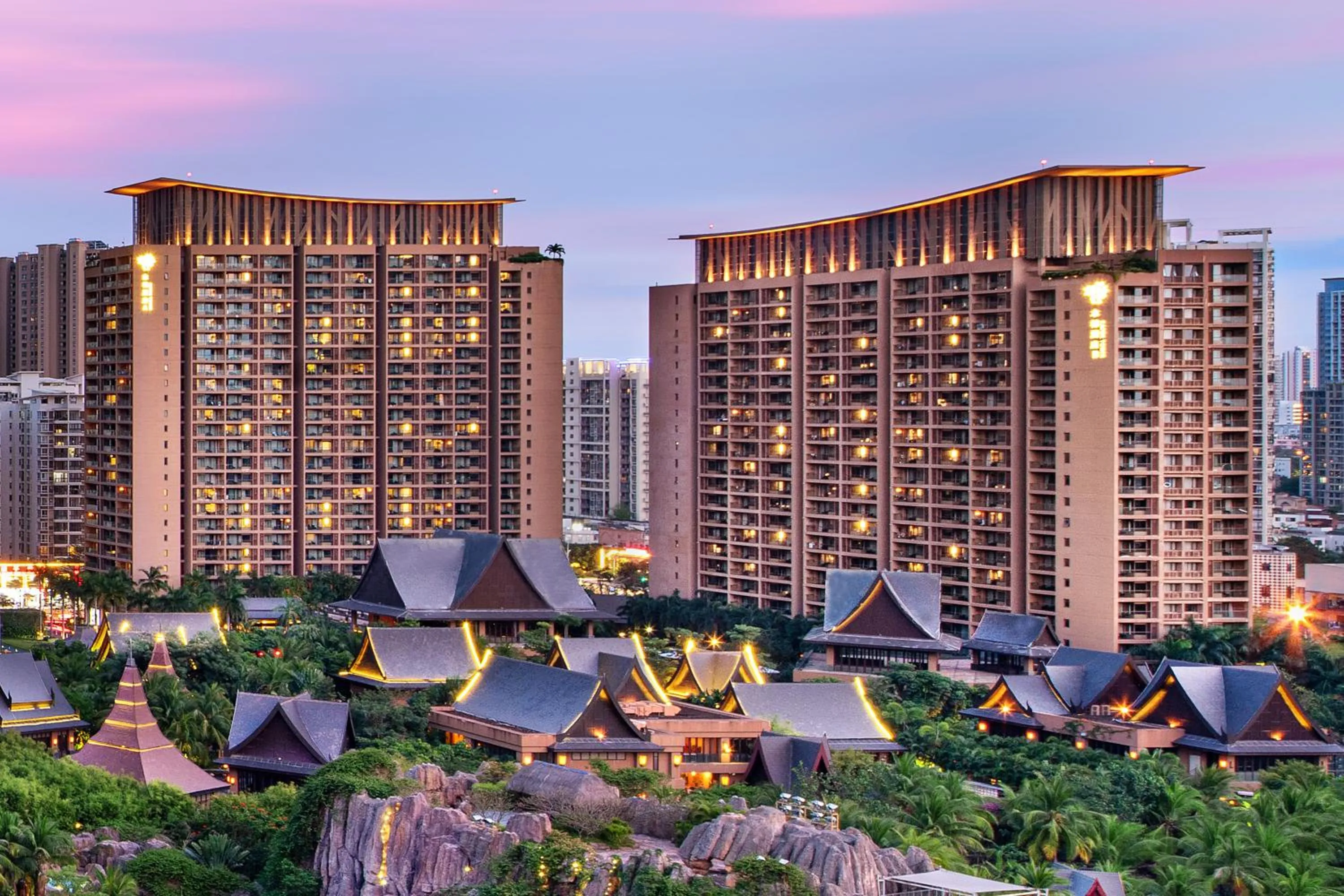 Property building in Mangrove Tree Resort World Sanya Bay-Kapok