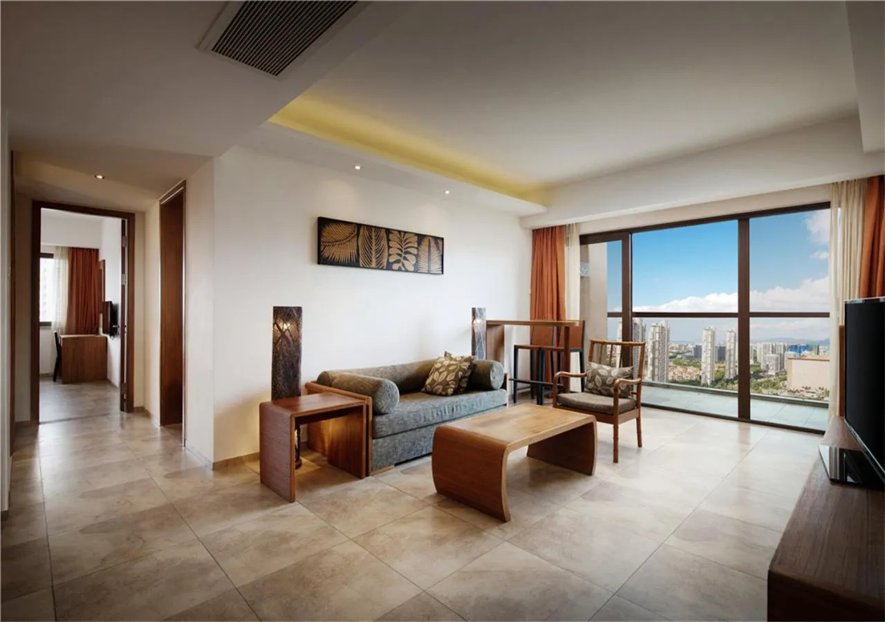 Living room in Mangrove Tree Resort World Sanya Bay-Kapok