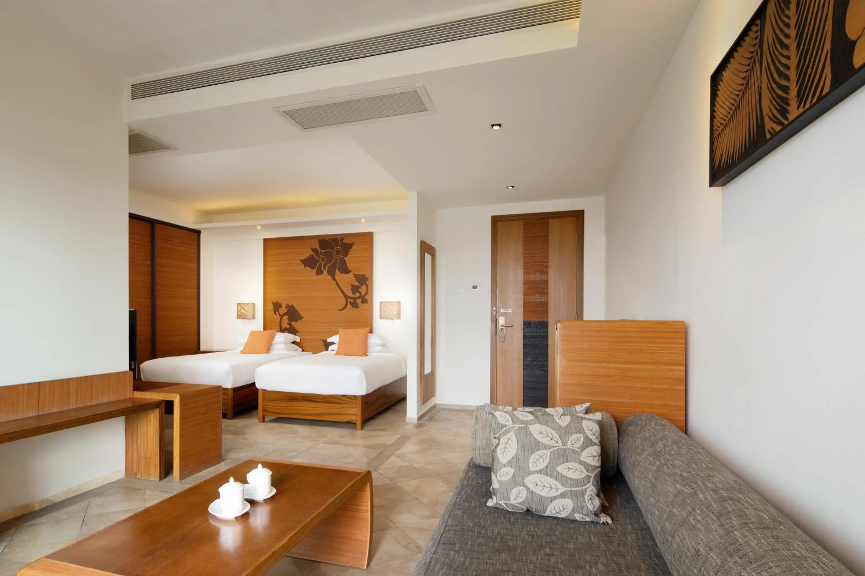 Bed in Mangrove Tree Resort World Sanya Bay-Kapok