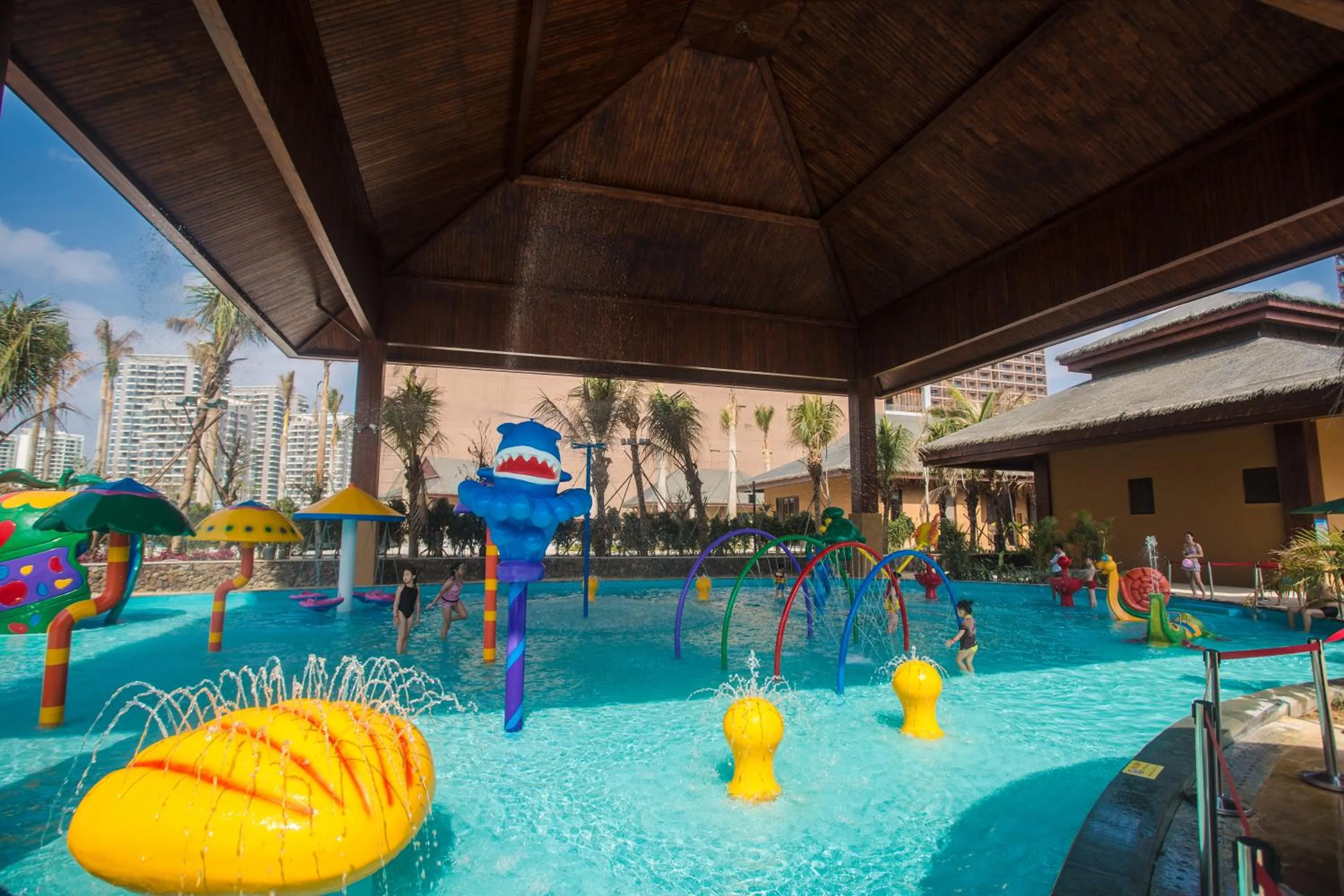 Aqua park in Mangrove Tree Resort World Sanya Bay-Kapok