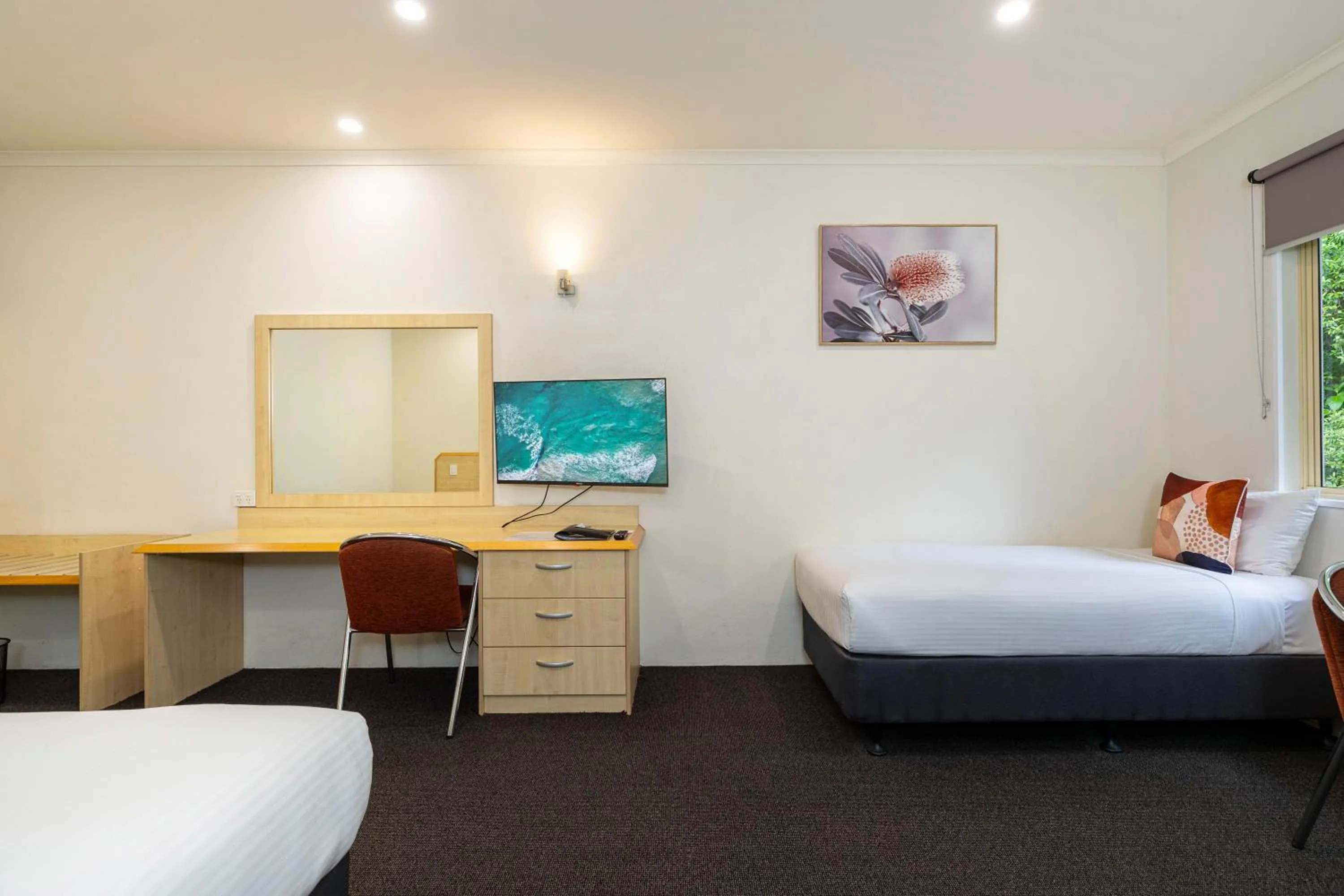 Bedroom, Bed in Red Bridge Motor Inn