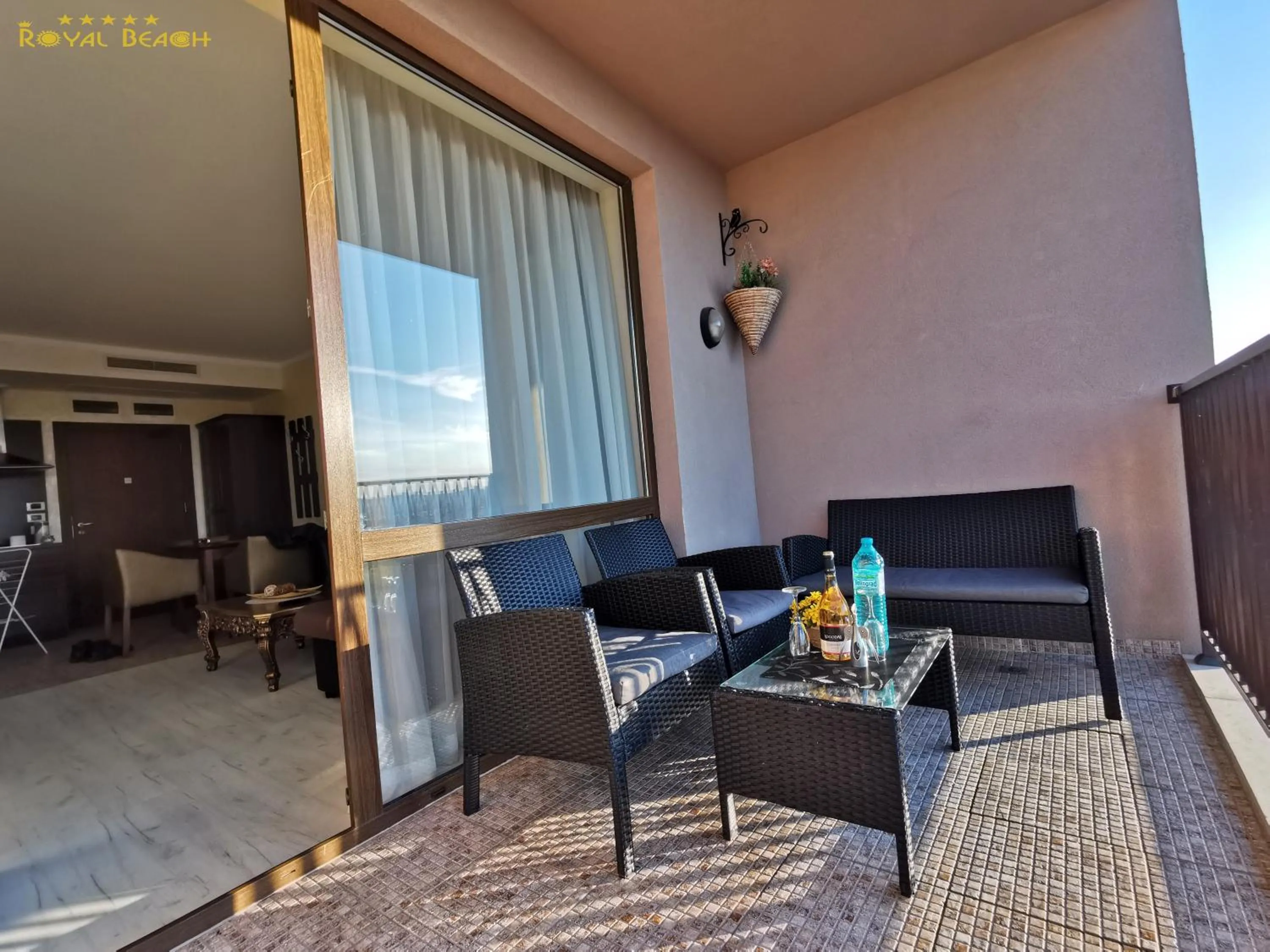 Balcony/Terrace in Barcelo Royal Beach Hotel