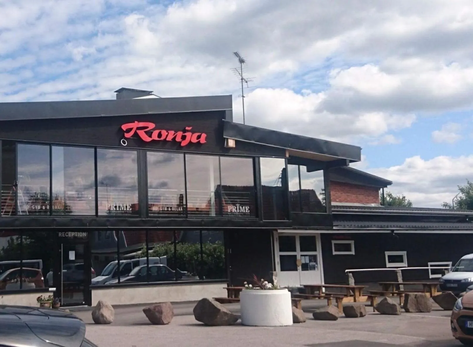 Lobby or reception in Hotell Ronja