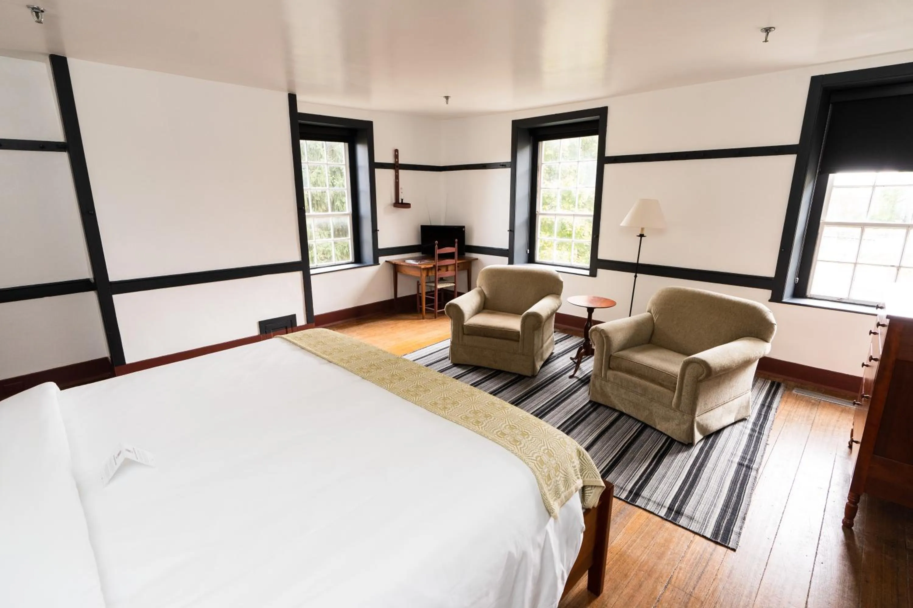 Bed in Shaker Village of Pleasant Hill