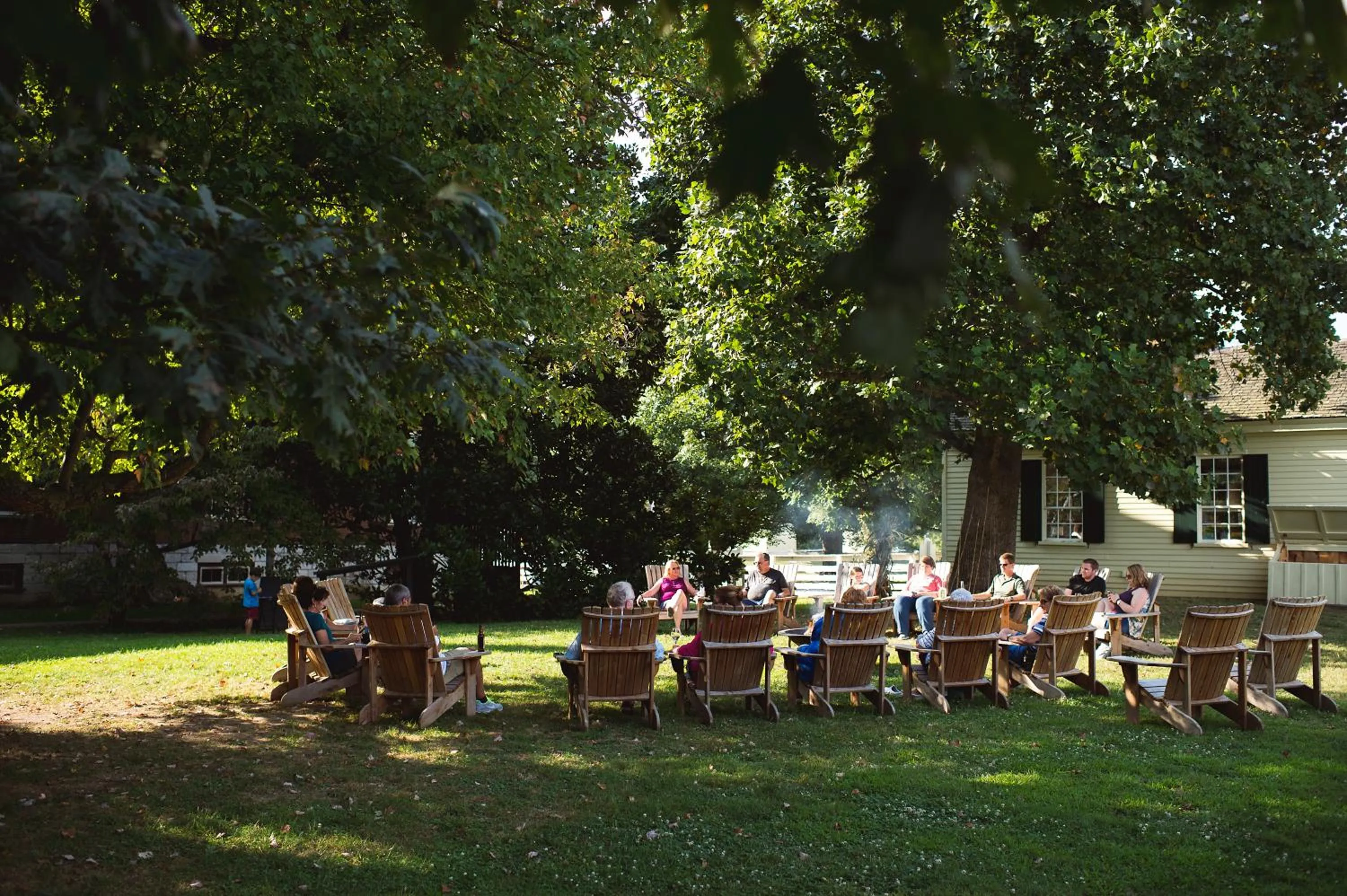Evening entertainment in Shaker Village of Pleasant Hill