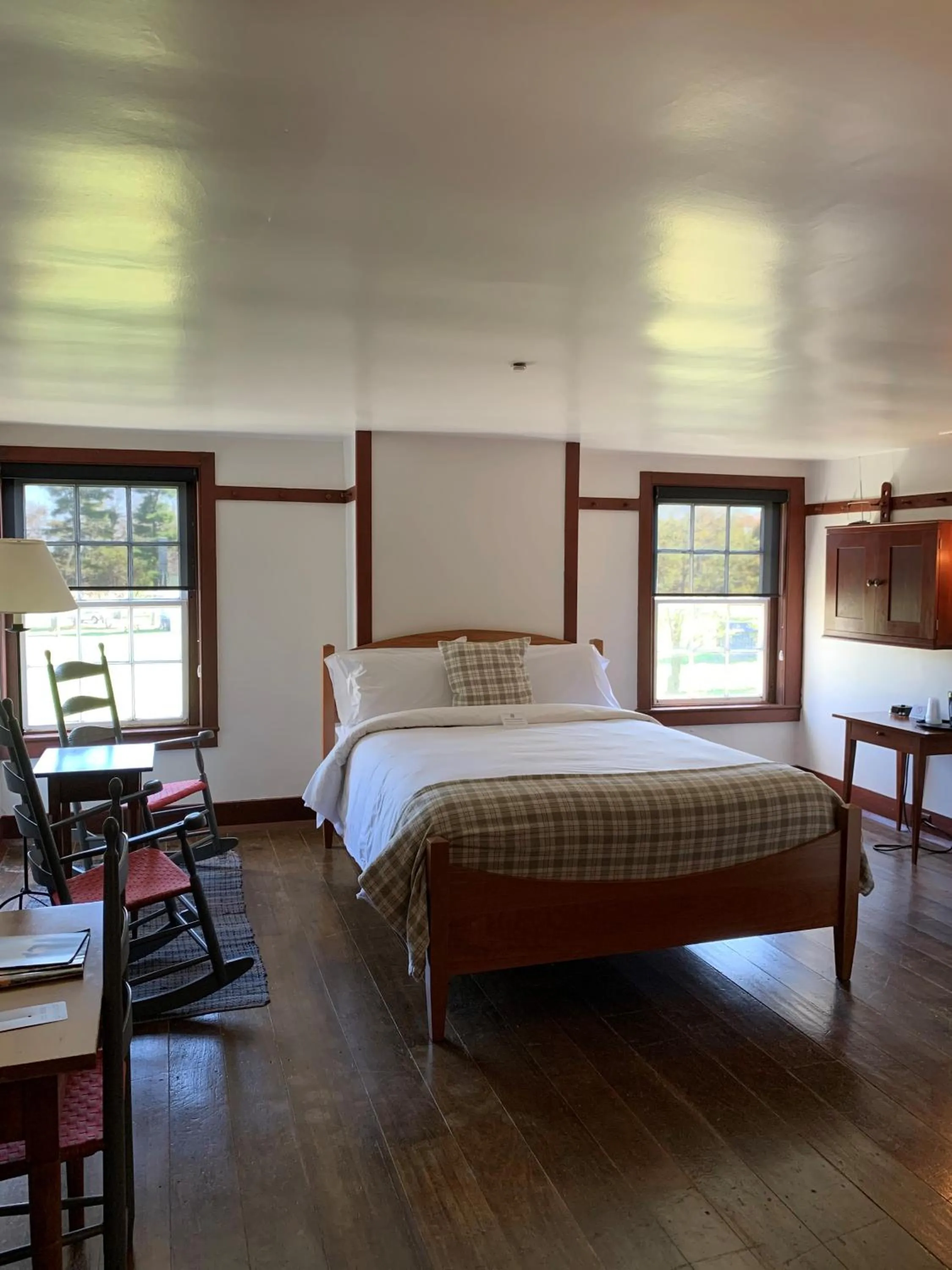 Bed in Shaker Village of Pleasant Hill