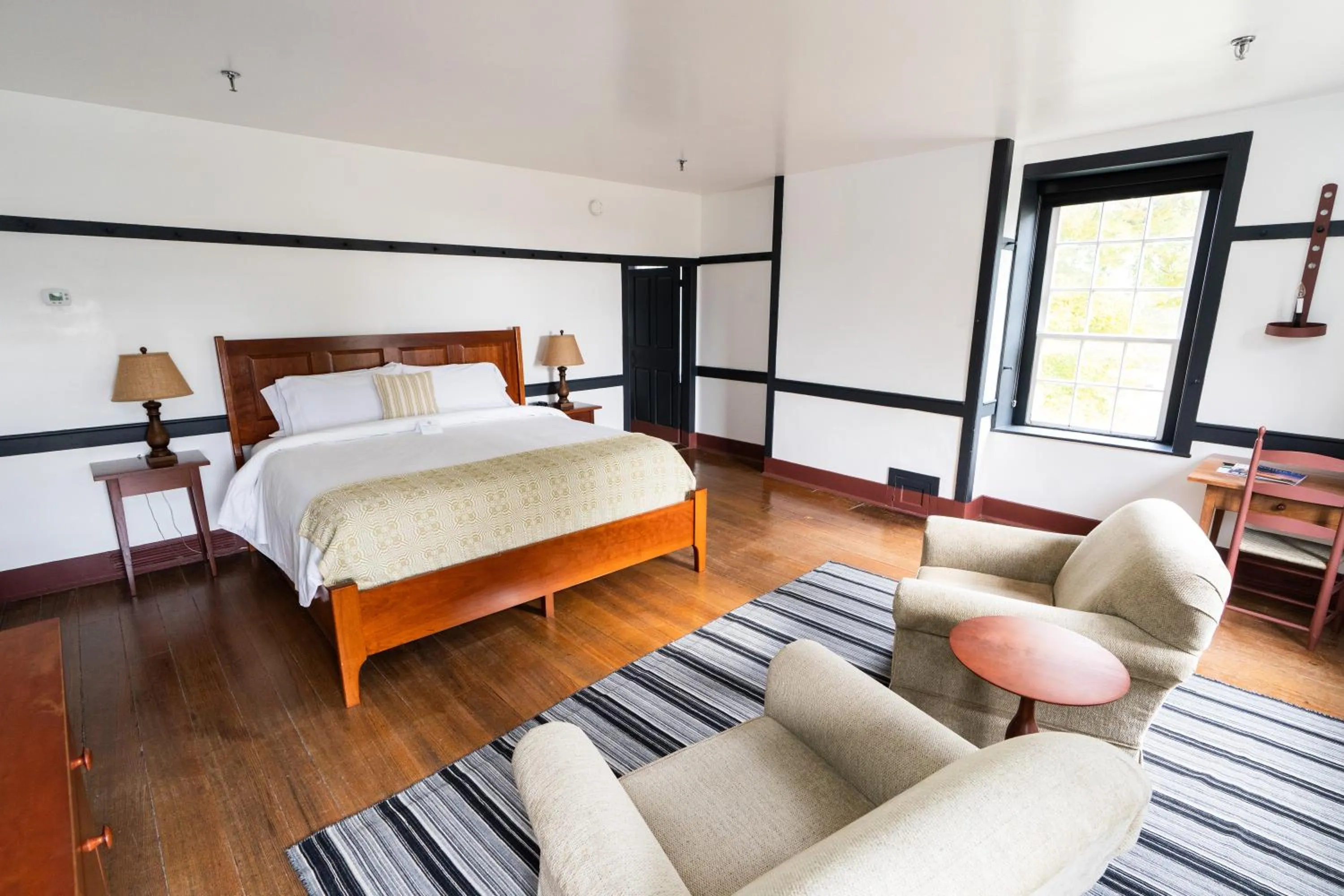 Bed in Shaker Village of Pleasant Hill