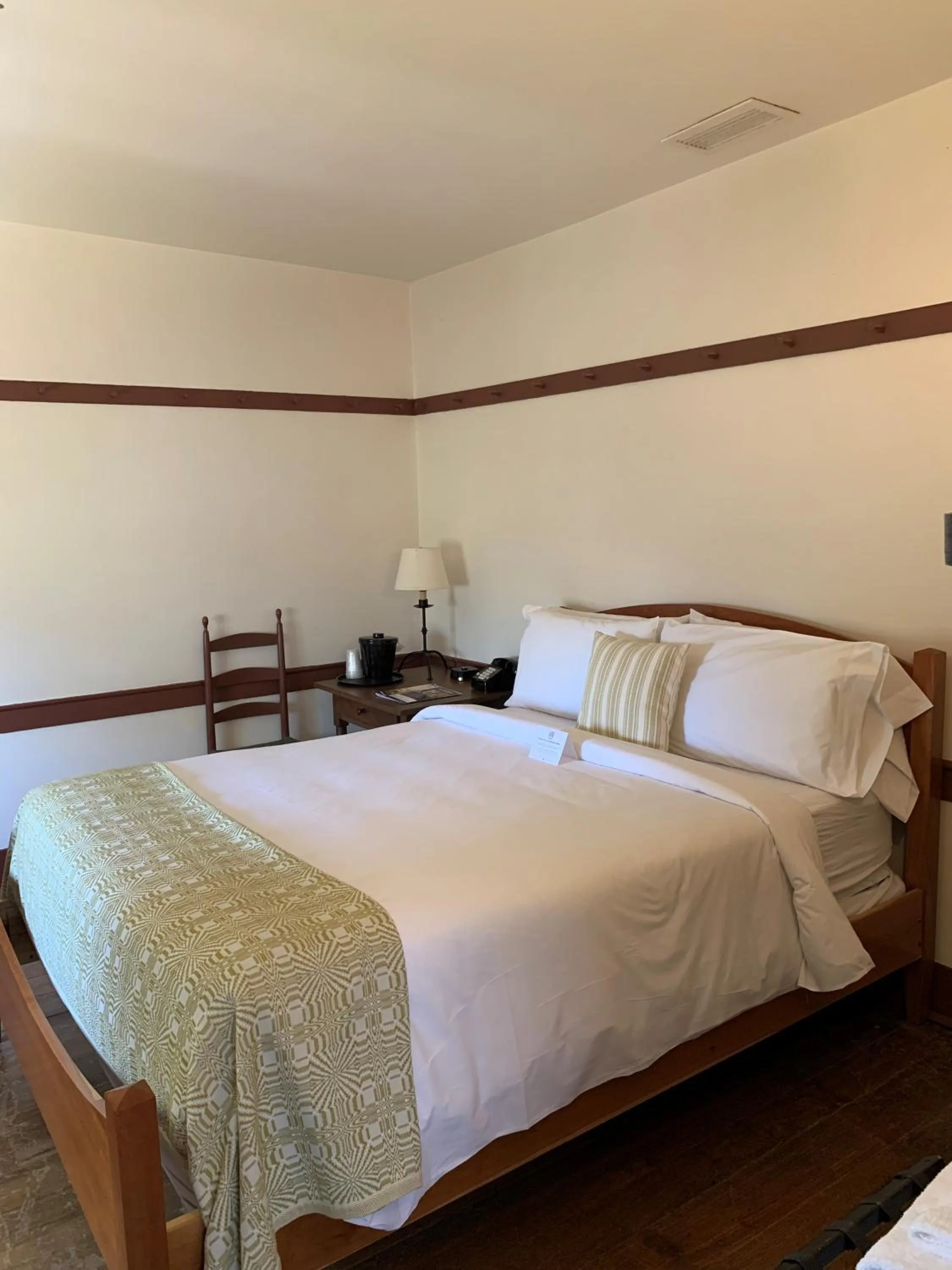 Bed in Shaker Village of Pleasant Hill
