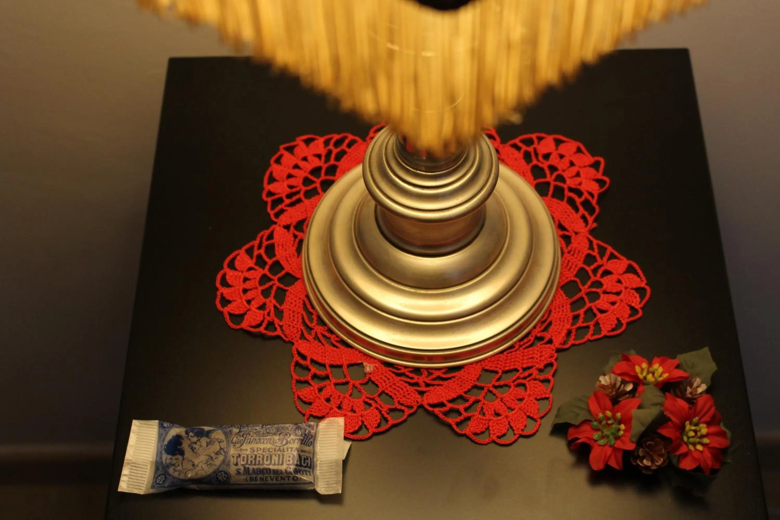 Communal lounge/ TV room in B&B 'A Puteca