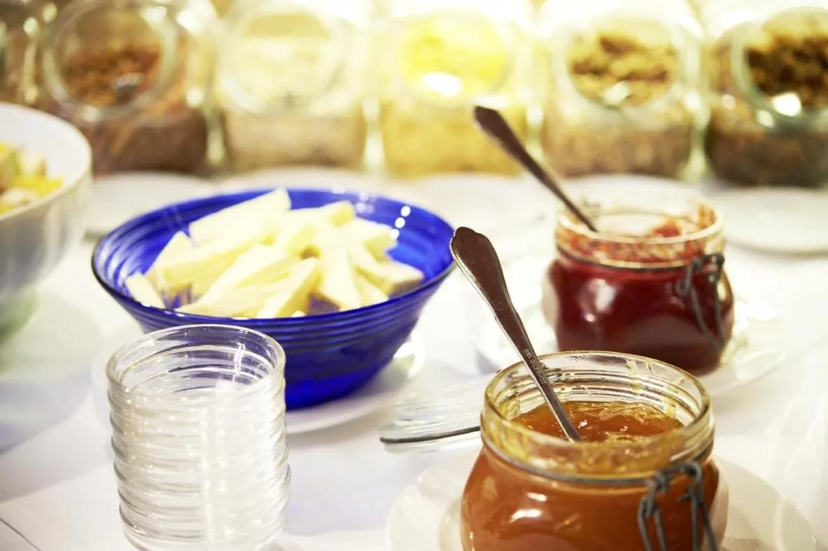 Buffet breakfast in Hotel Lindner