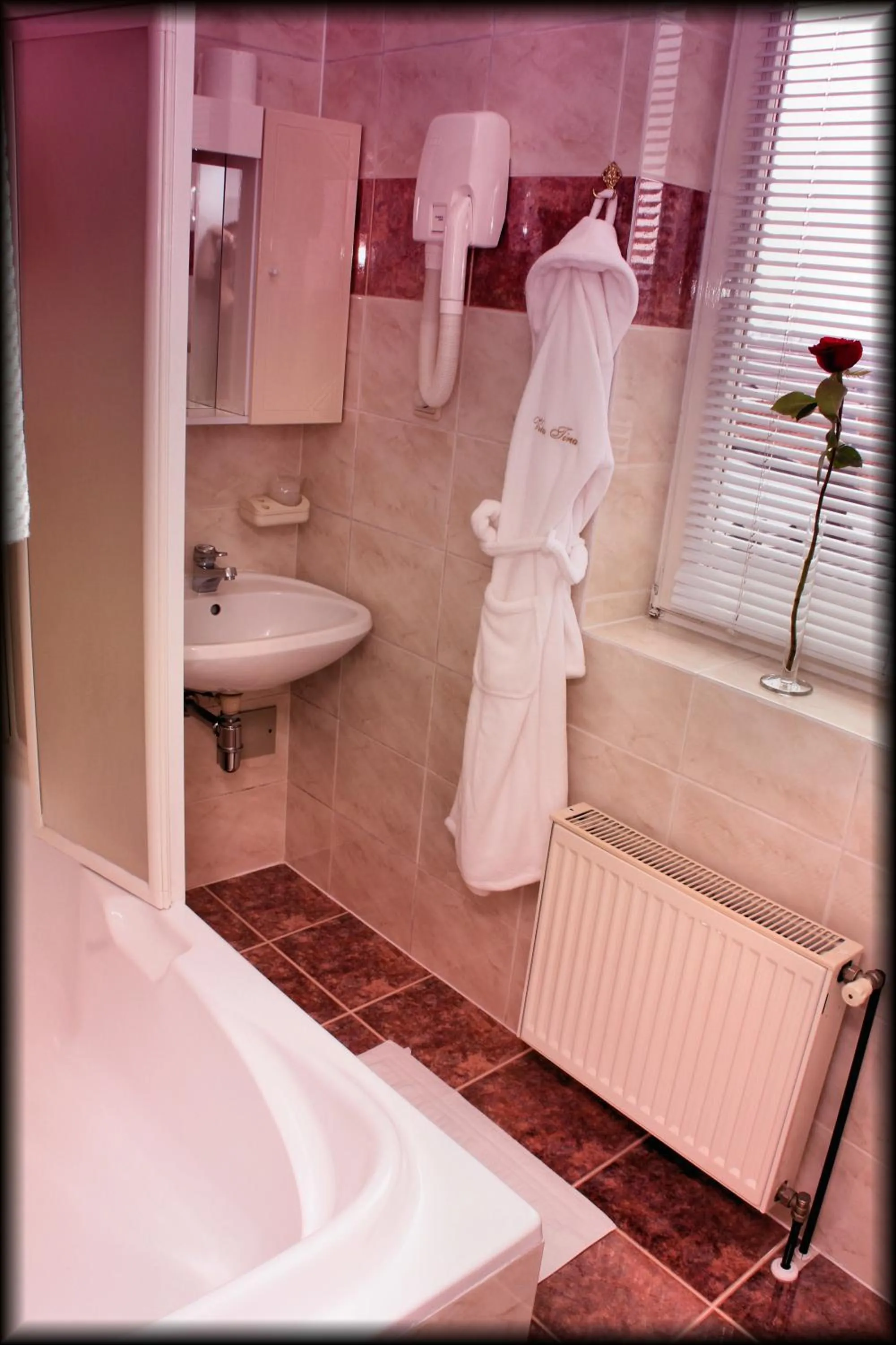 Bathroom in Hotel Vila Tina