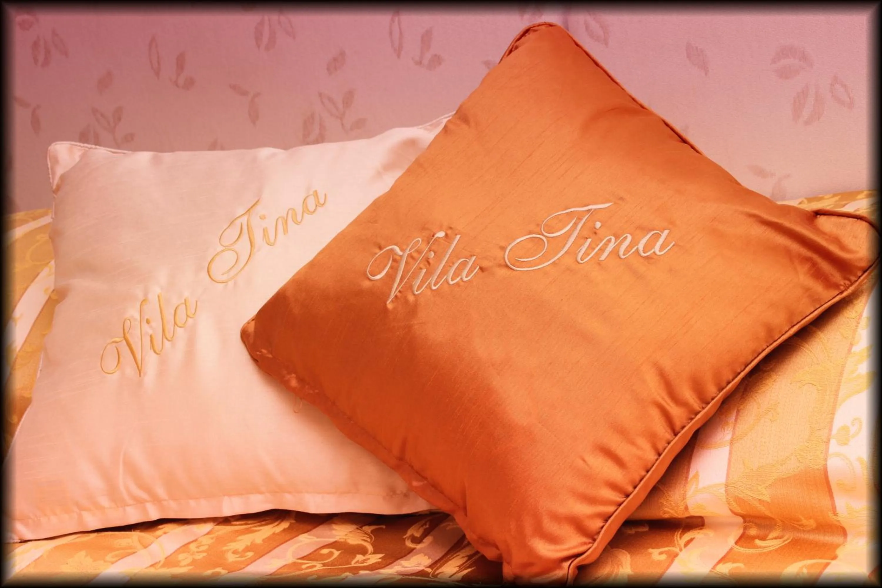 Decorative detail, Bed in Hotel Vila Tina