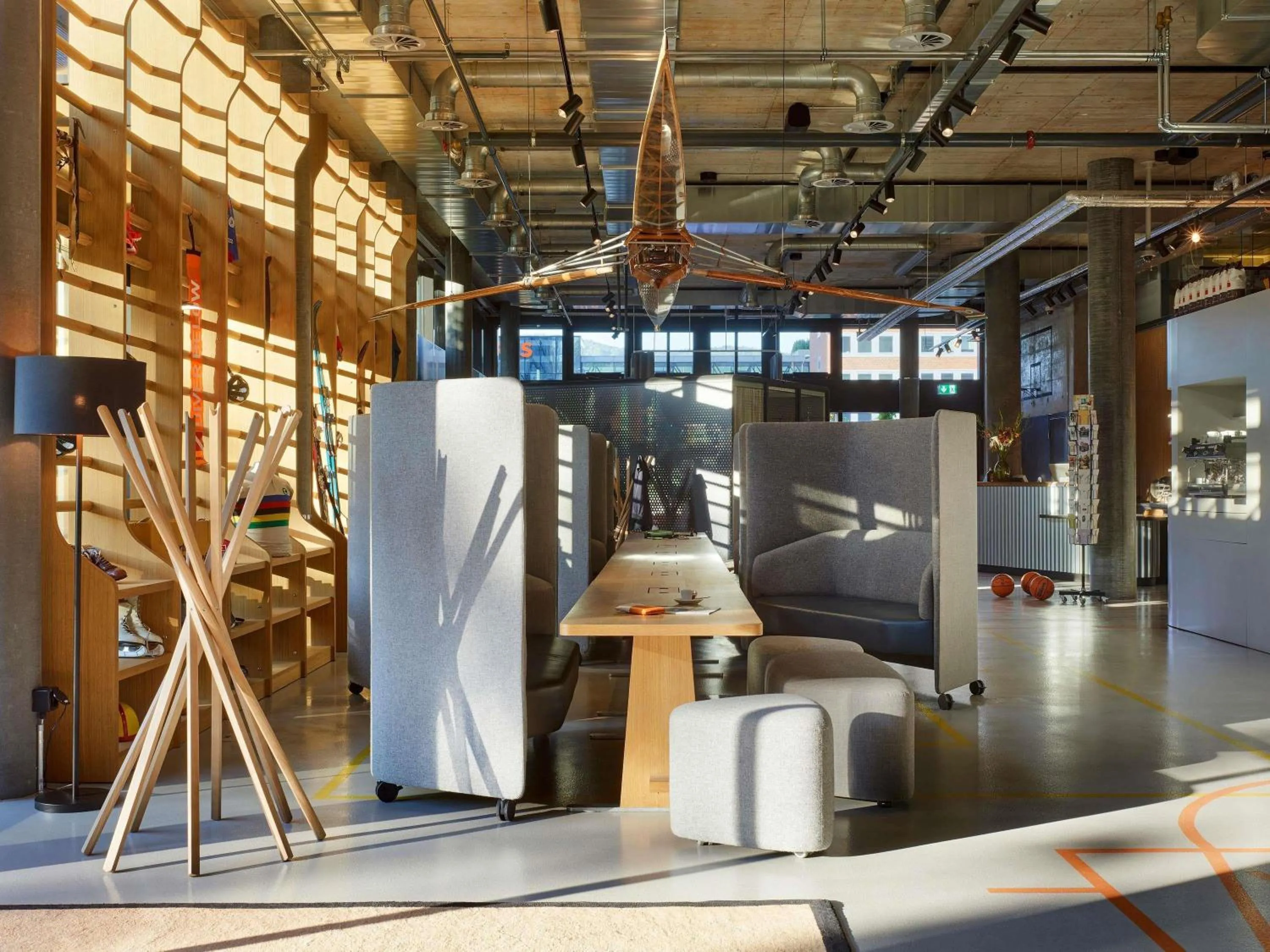 Property building in 25hours Hotel Zürich West