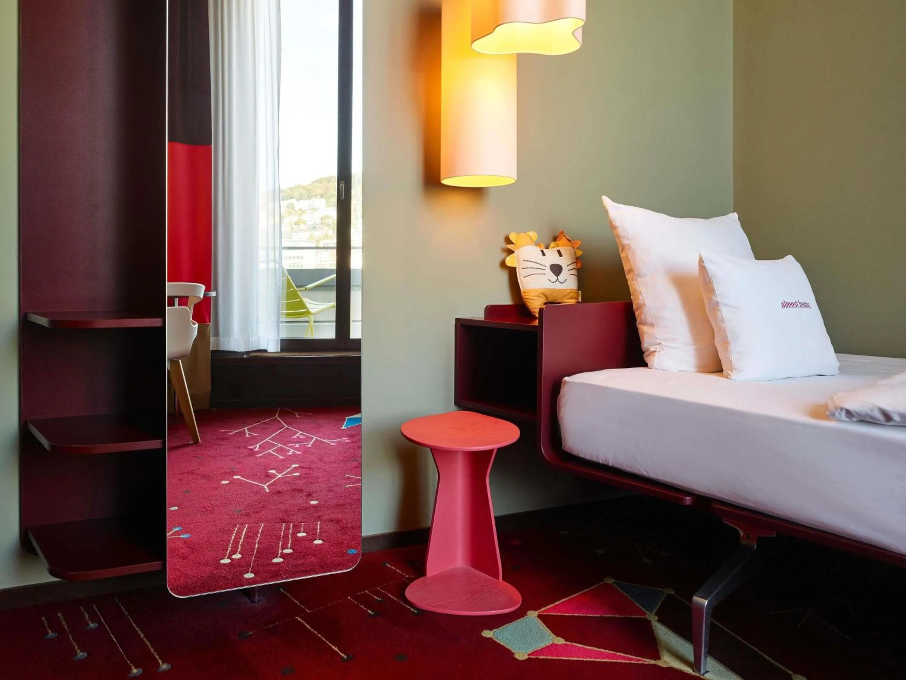 Bedroom, Bed in 25hours Hotel Zürich West