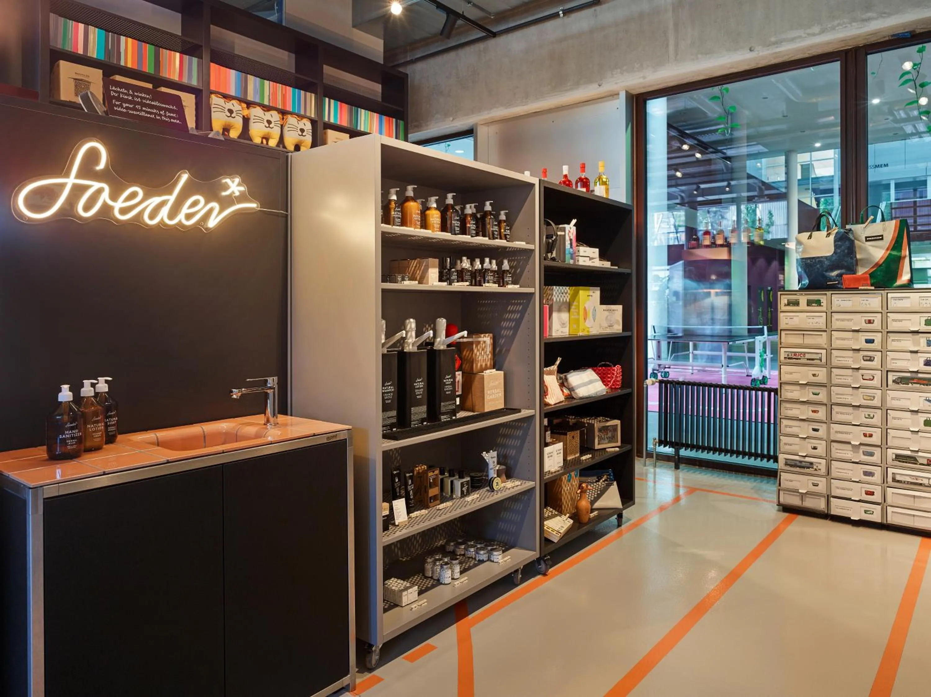 Lobby or reception in 25hours Hotel Zürich West