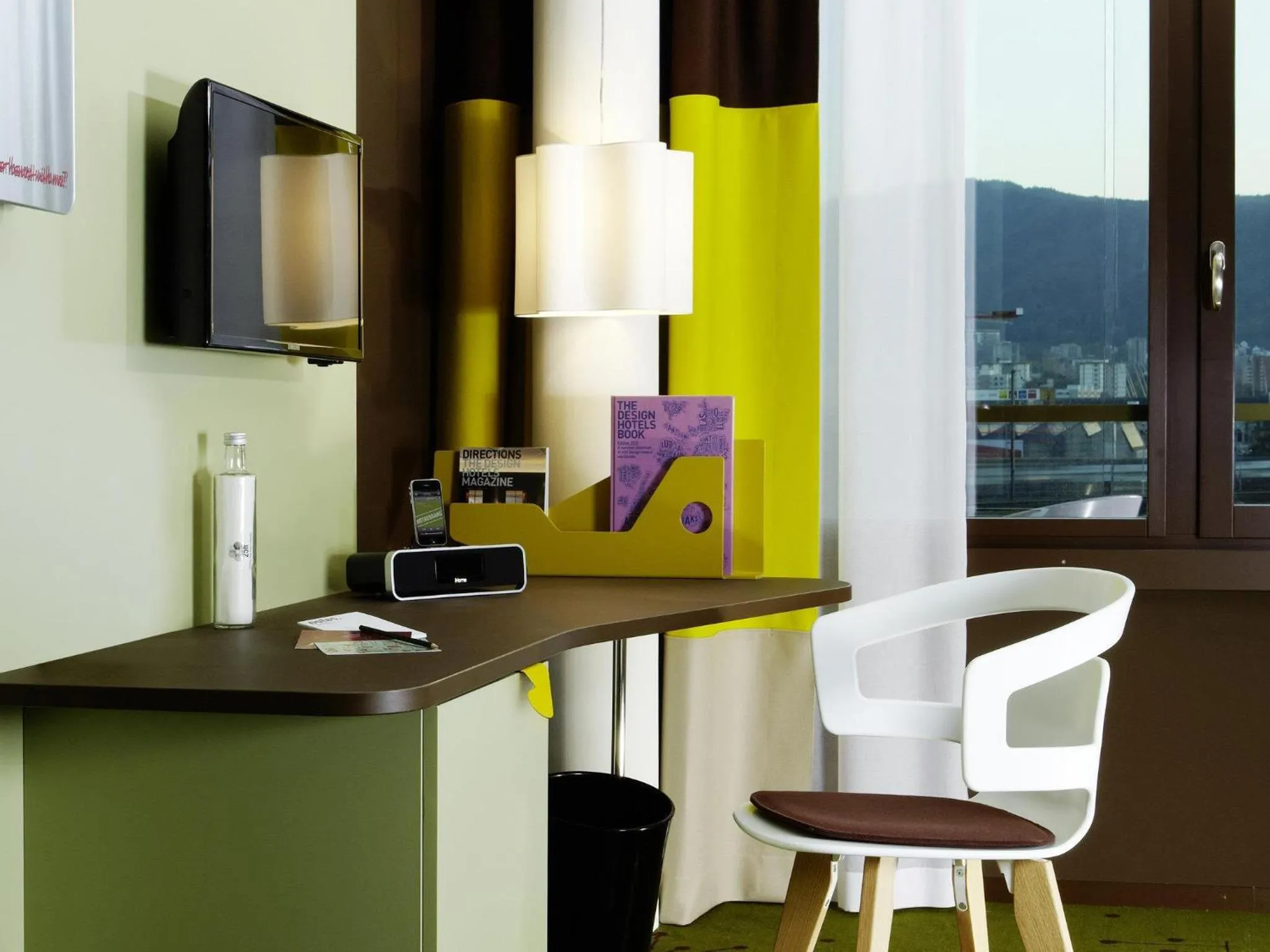 Bedroom in 25hours Hotel Zürich West