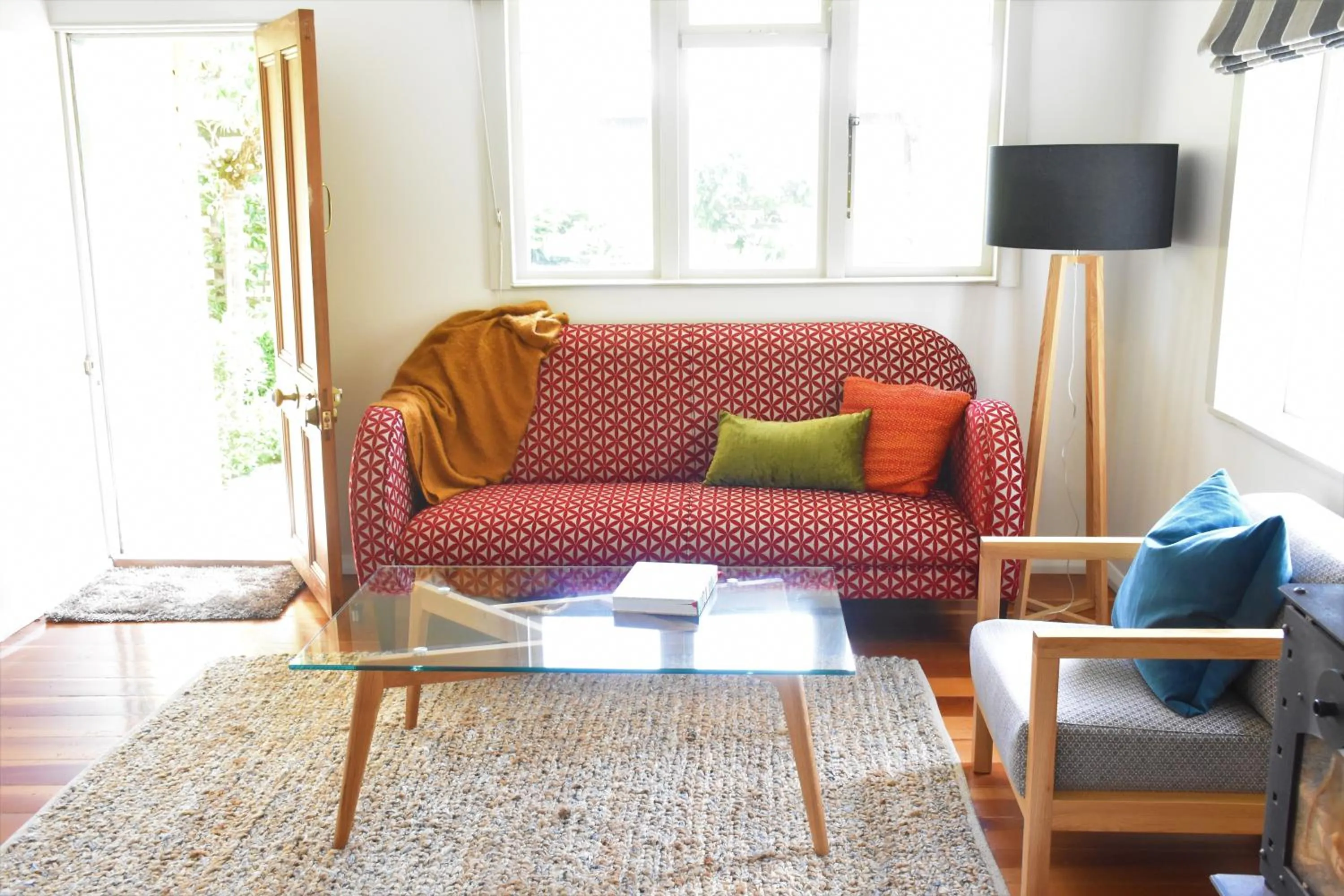 Living room in Shy Cottage and Studio