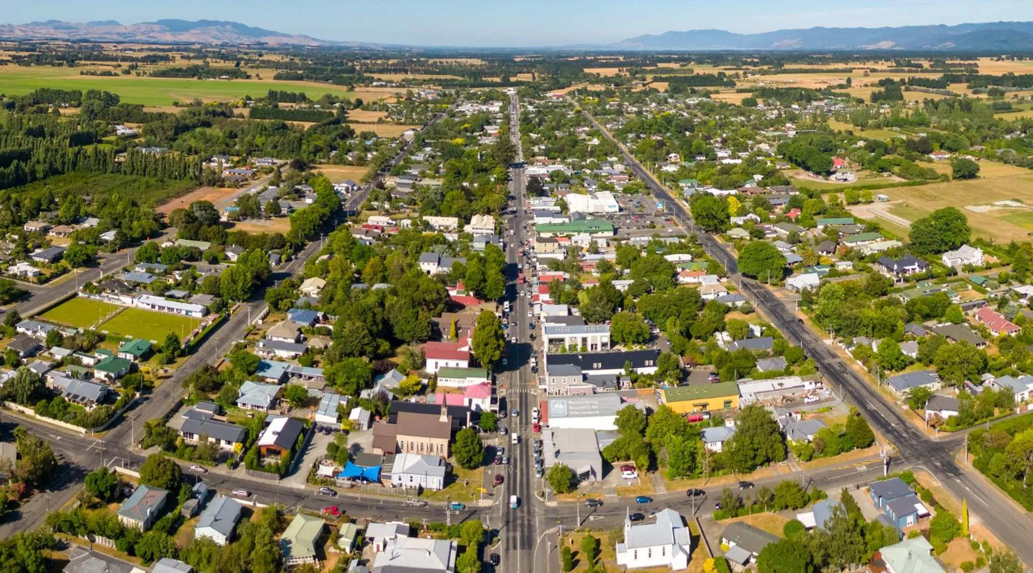 Bird's eye view in Shy Cottage and Studio